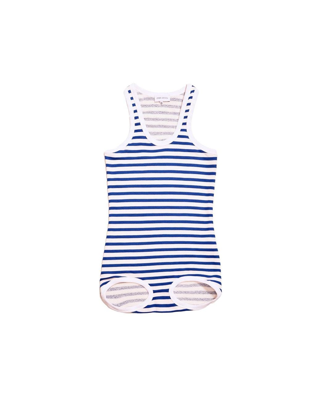 Ioana Ciolacu Blue Striped Body