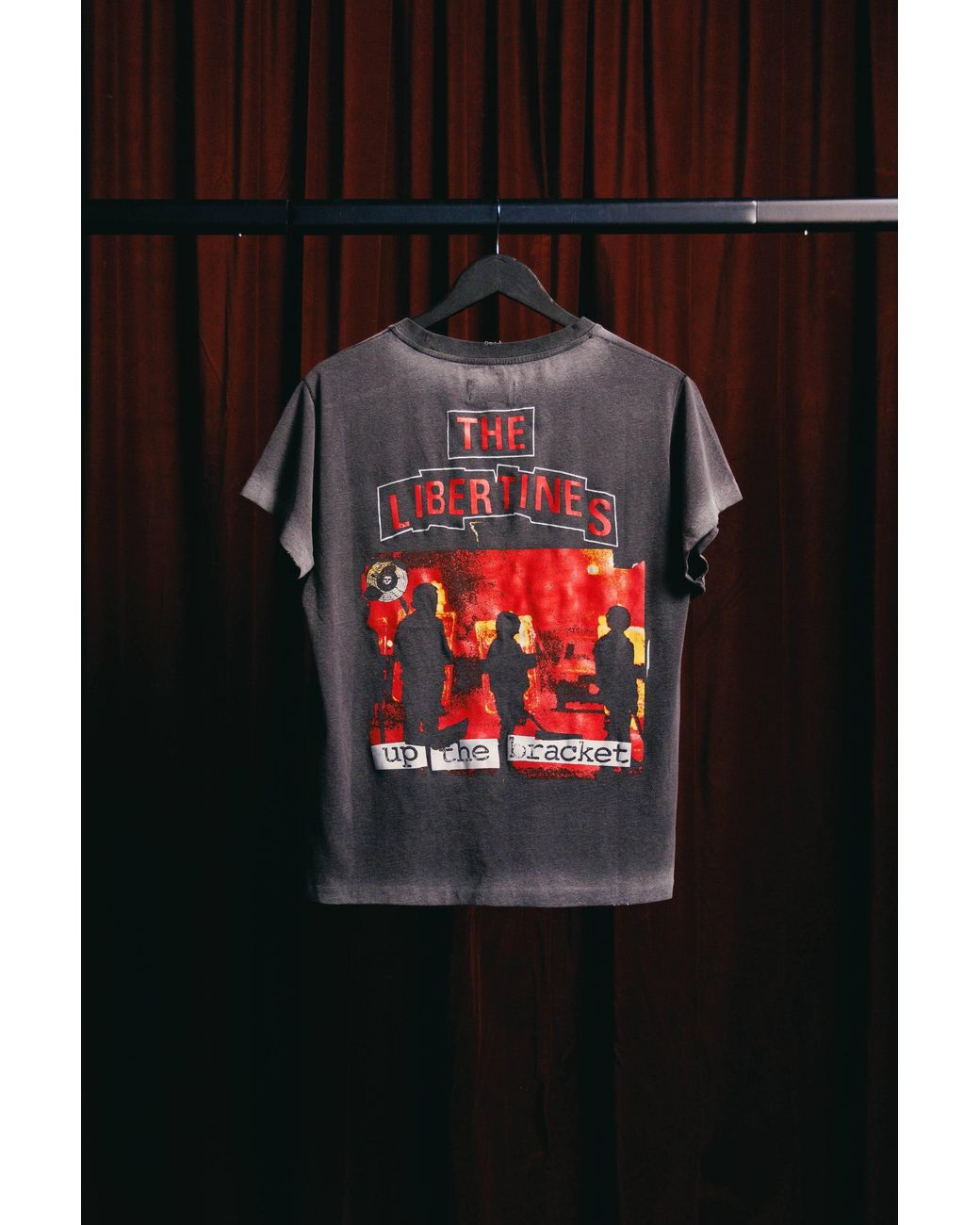 Other Uk Black The Libertines Up The Bracket Vintage T-Shirt for men