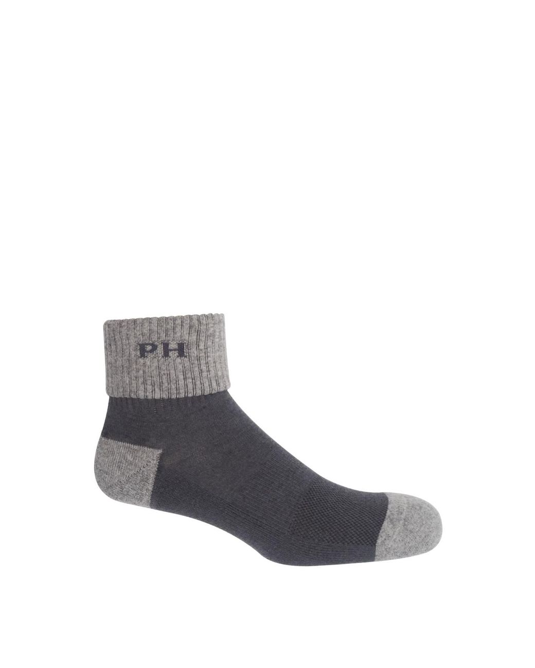 Peper Harow - Made in England Black Reversible Luxury Sports & Aero Trainer Gym Socks Bundle for men