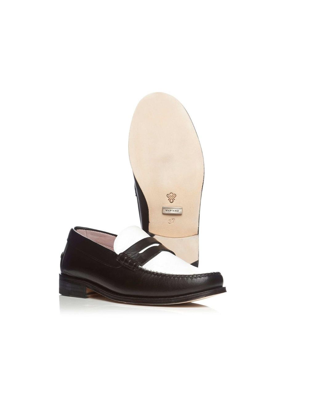 Mariano Shoes Black Lapa Leafers