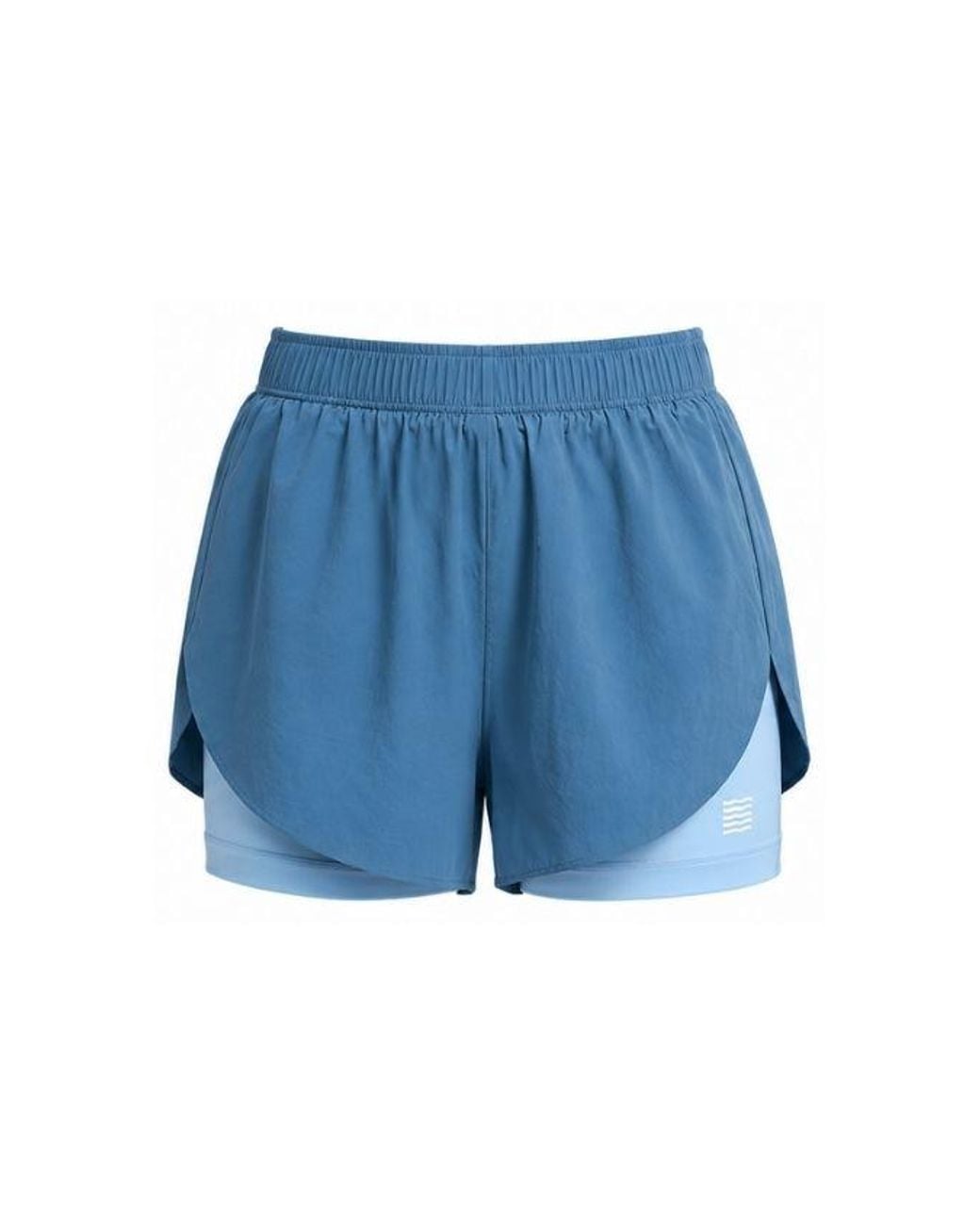 Bondi Active Blue Flutter Run Short