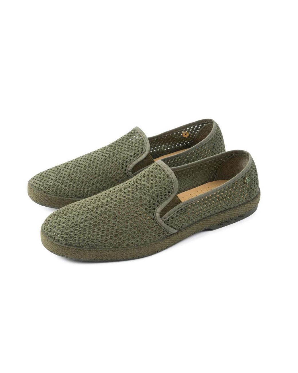 Rivieras Green Classic Mesh Slip-On Loafer