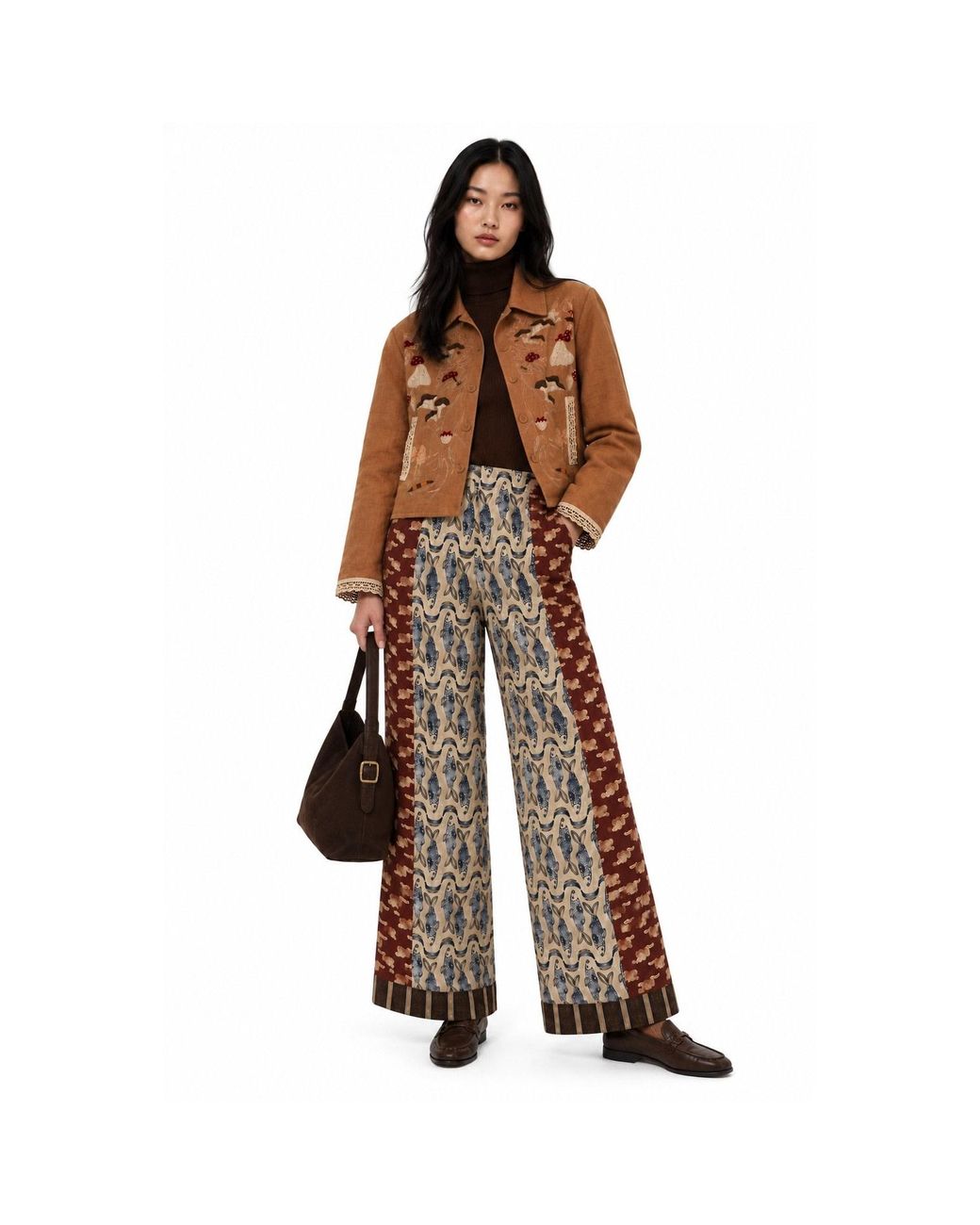 Helmstedt Brown Fleur Pants