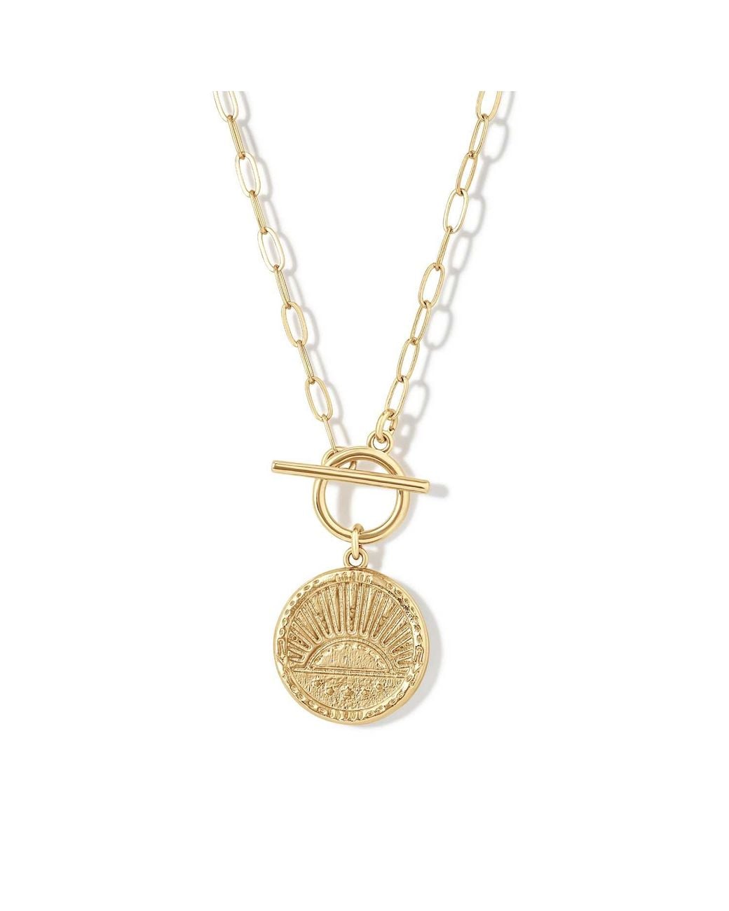 Formation Co. Jewellery Metallic Rising Sun Necklace