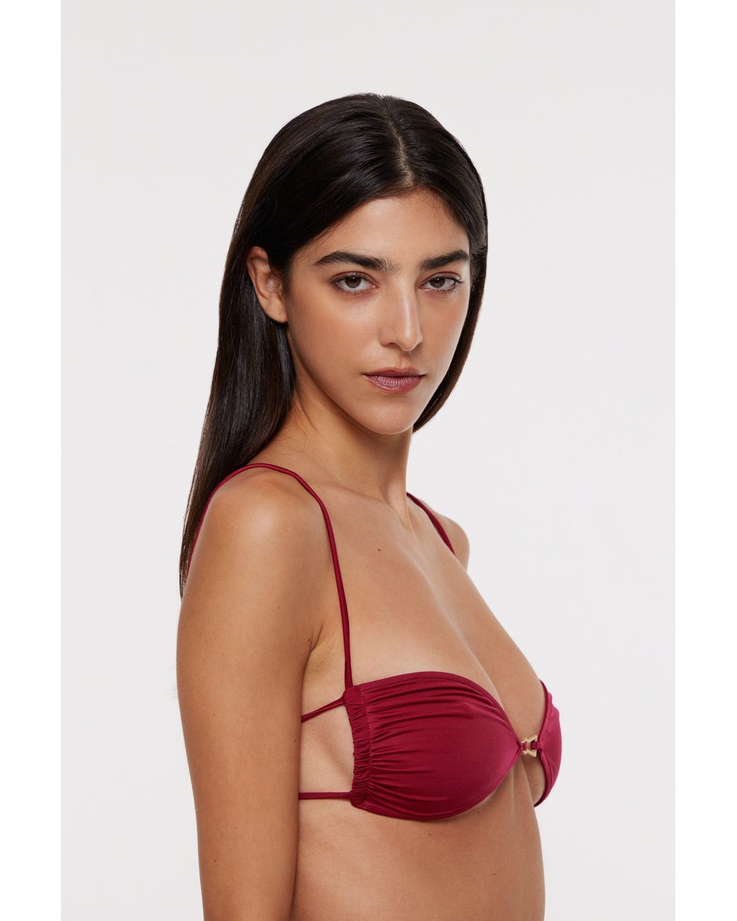 Bianca Resortwear Red Calla Bikini Top