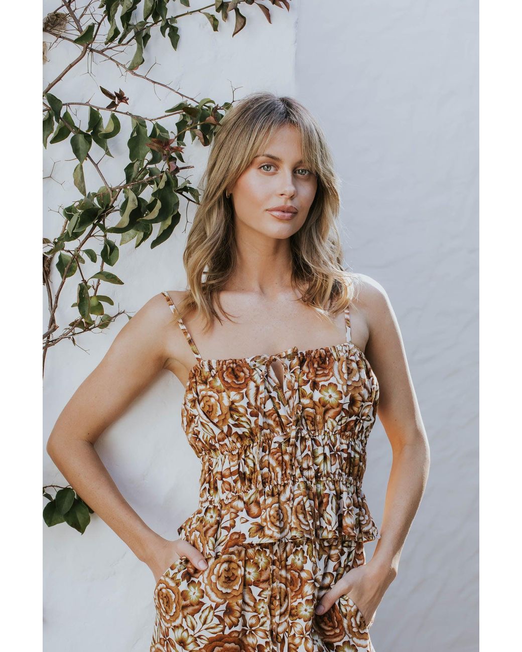 We Are Kindred Metallic Rosalia Top