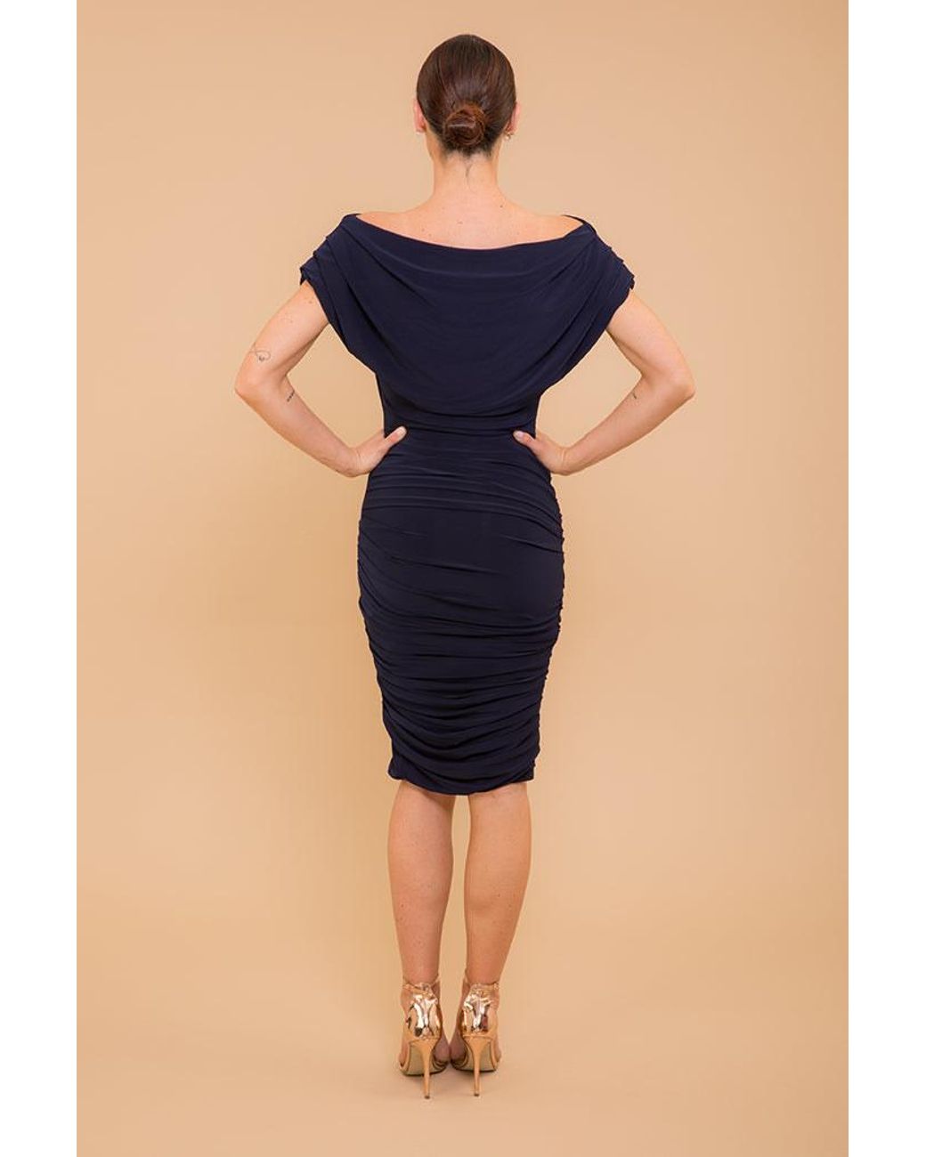 Atom Label Blue Oxygen Dress