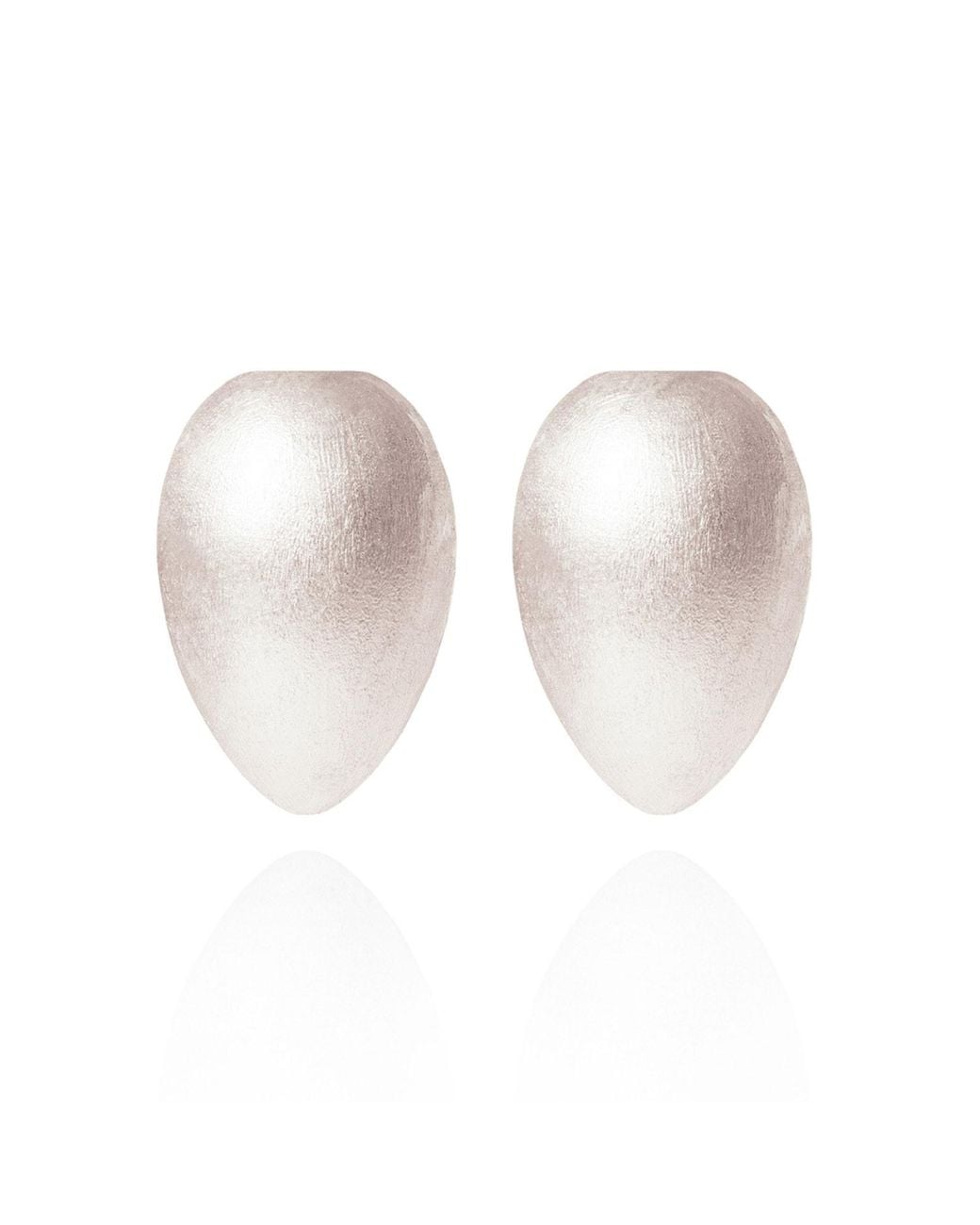 Saule Label White Juno Earrings