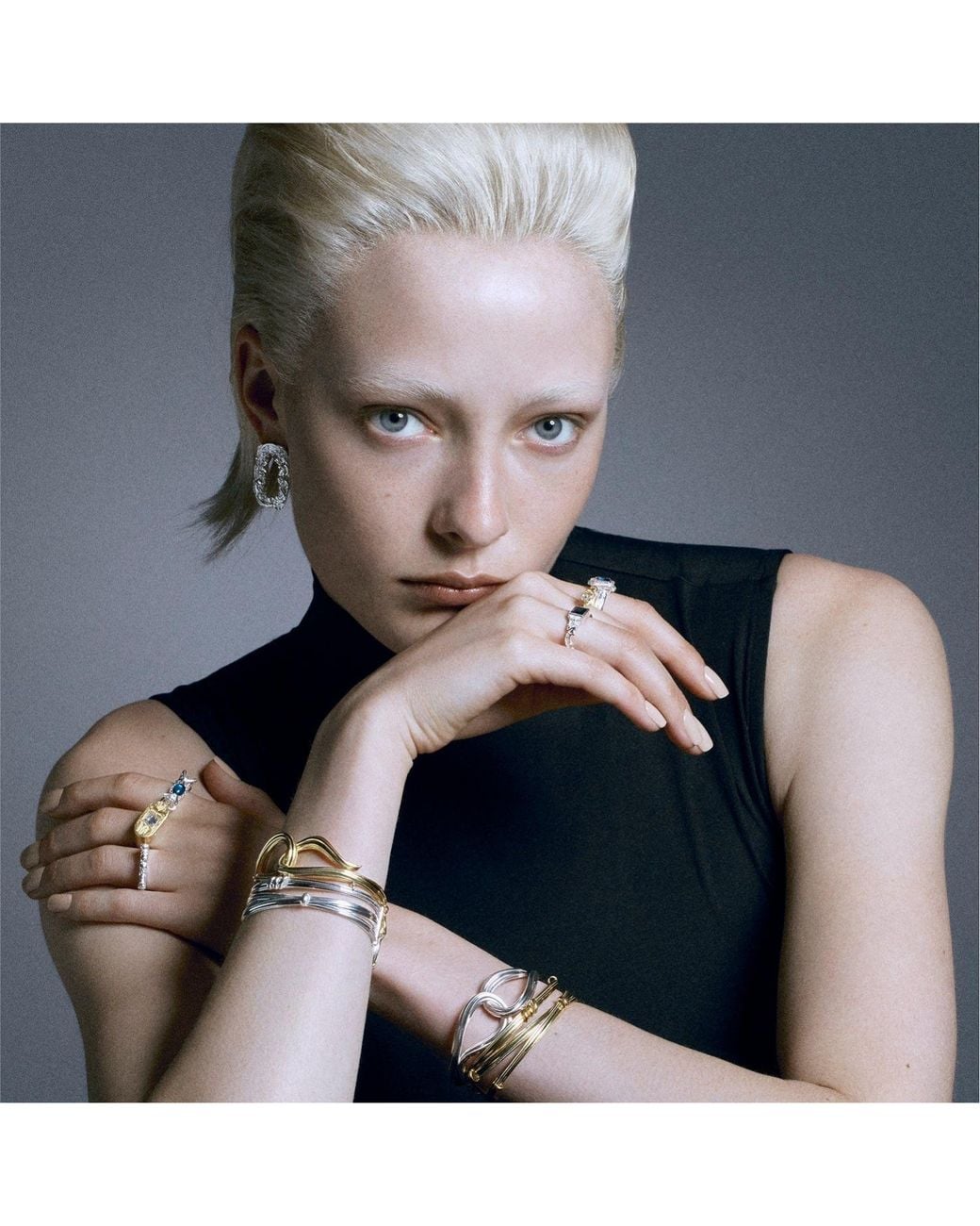Stefan Tiron Metallic Ephyra Bracelet