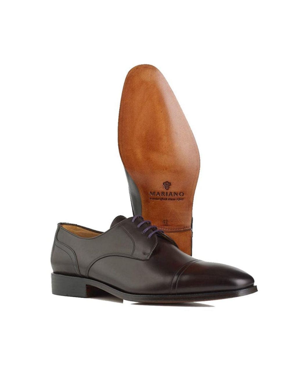 Mariano Shoes Brown Régua Oxford for men