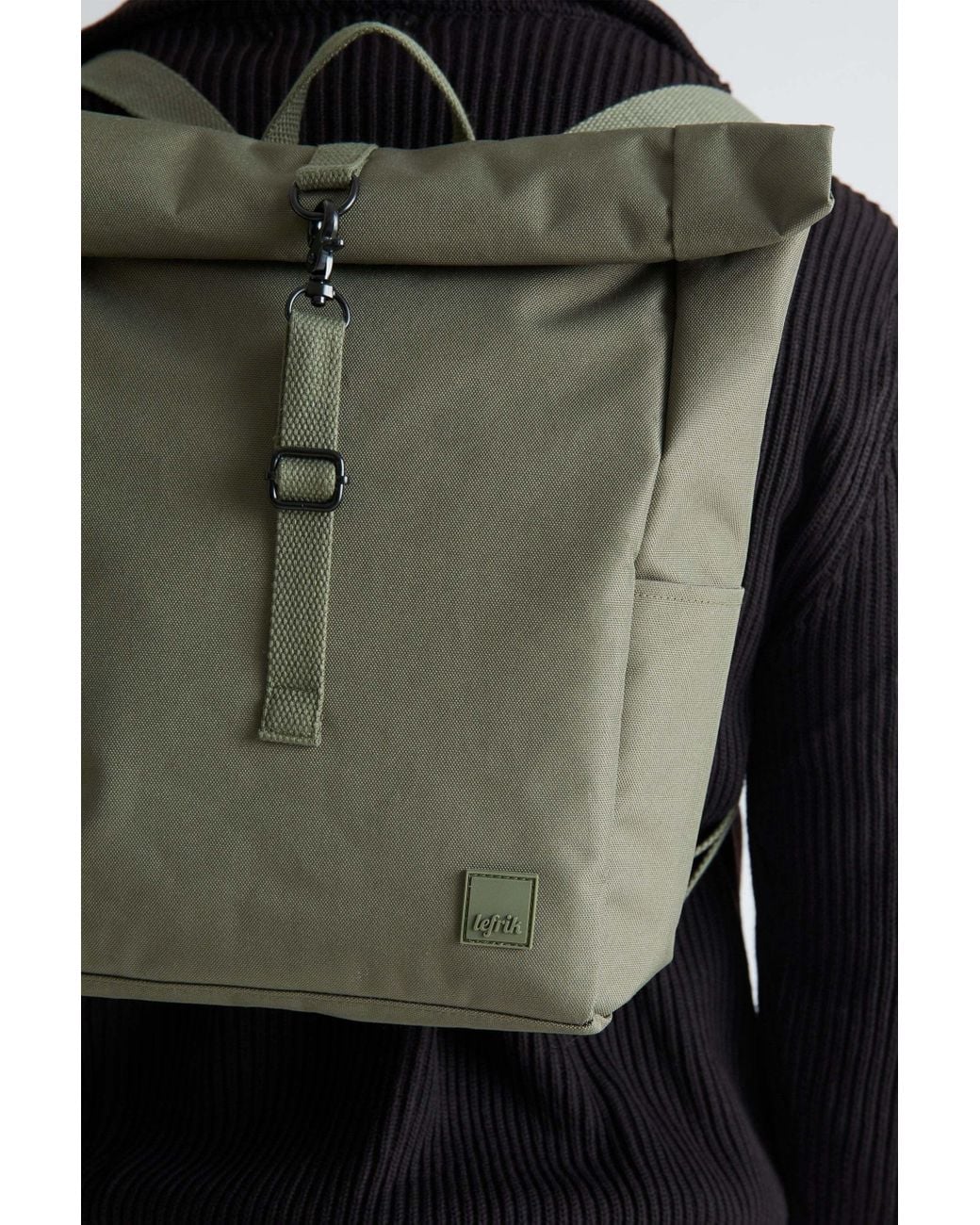 Lefrik Green Roll Mini Backpack