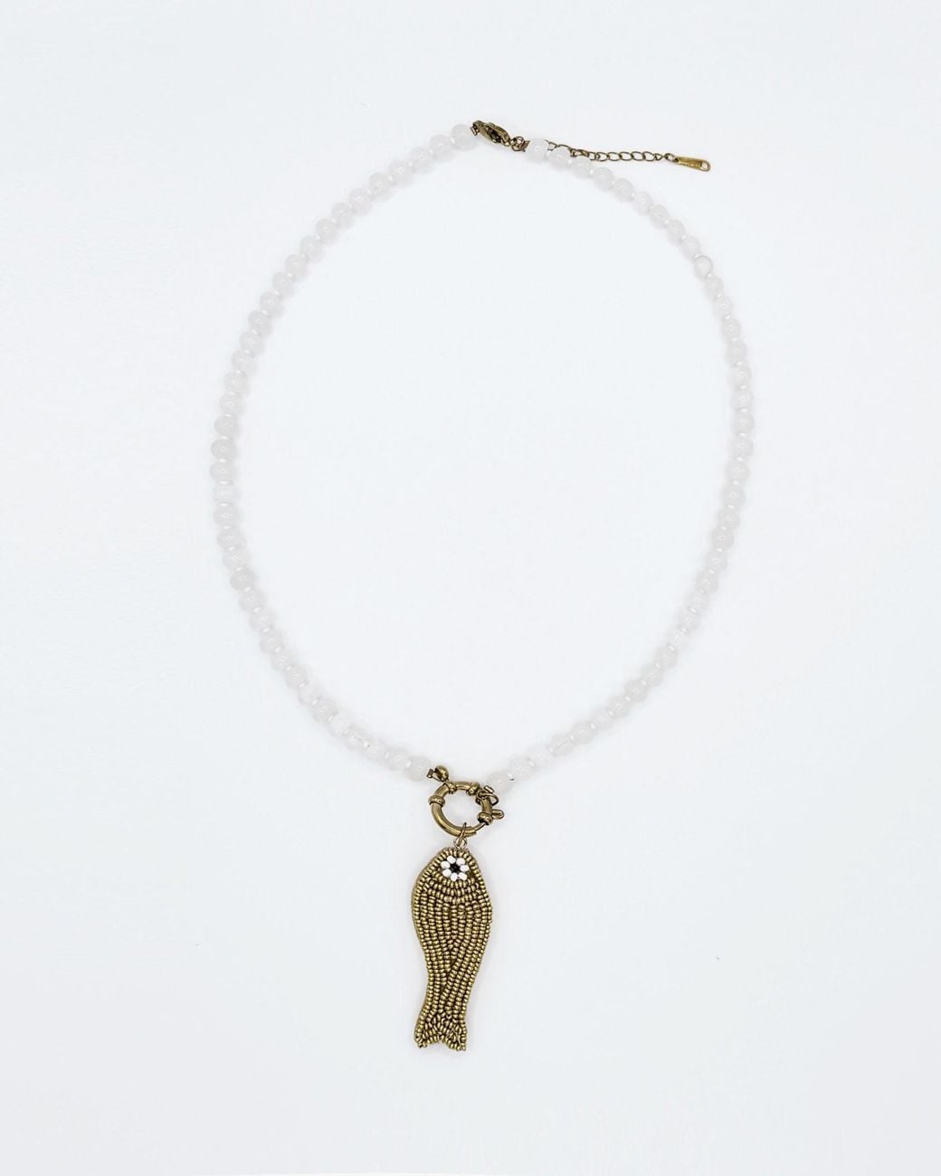 ALOFT White Neutrals Candy Bead Necklace
