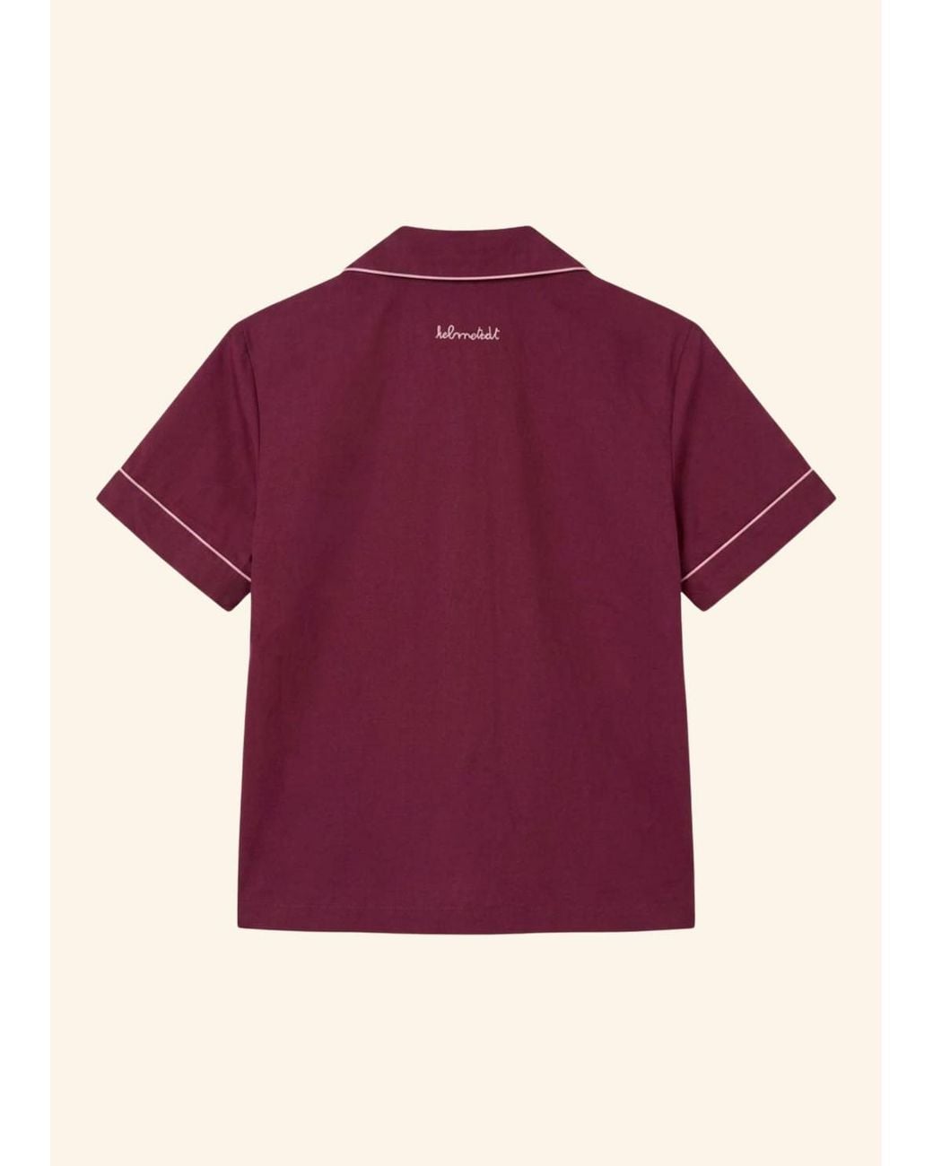 Helmstedt Purple Fiona Shirt- Burgundy