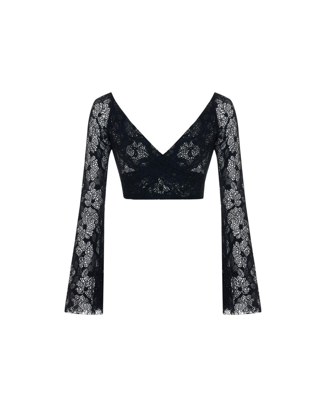 Pcfg Black The Party Edit Lace Body With Contrast Bust Panel
