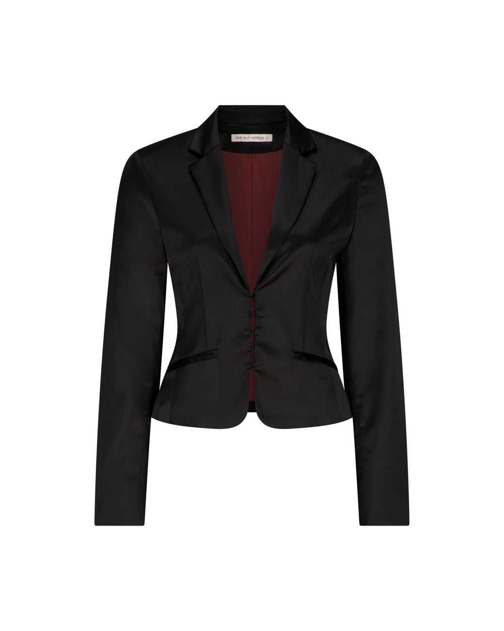 Love and Nostalgia Black Mini Cigar Blazer