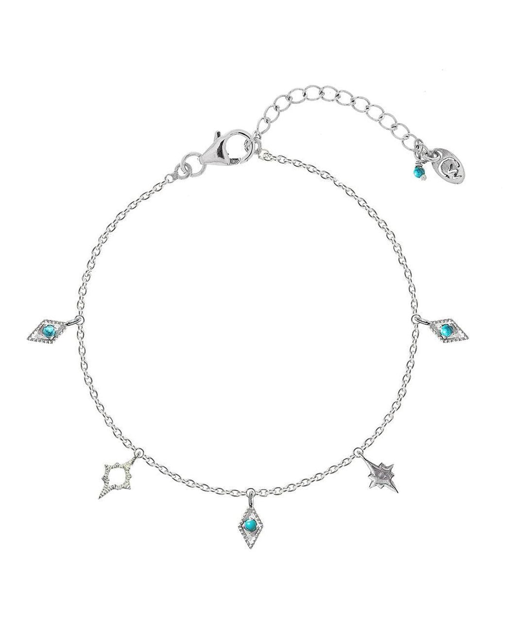Charlotte's Web Jewellery Metallic Medina Charm Anklet