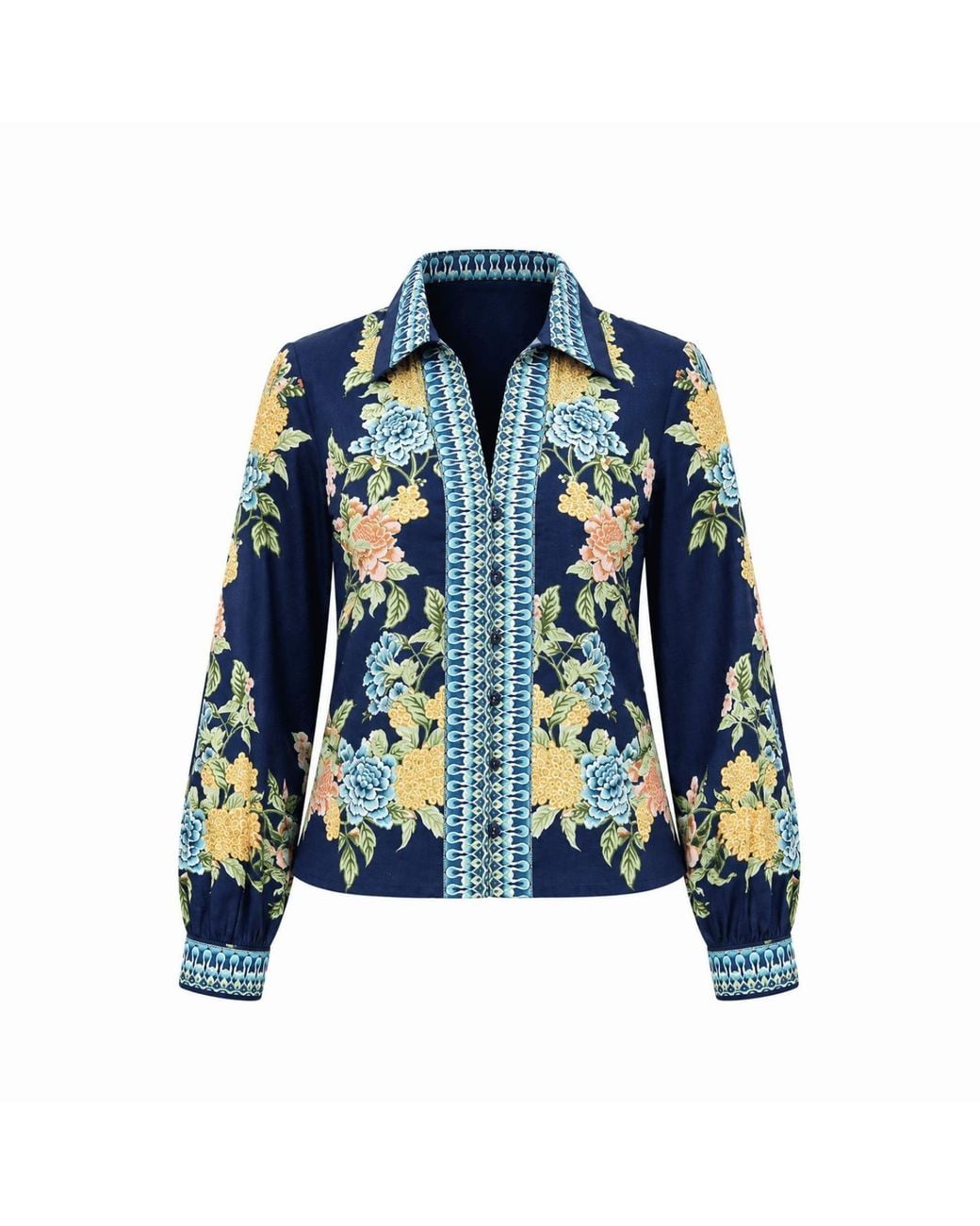 Raishma Blue Amani Shirt