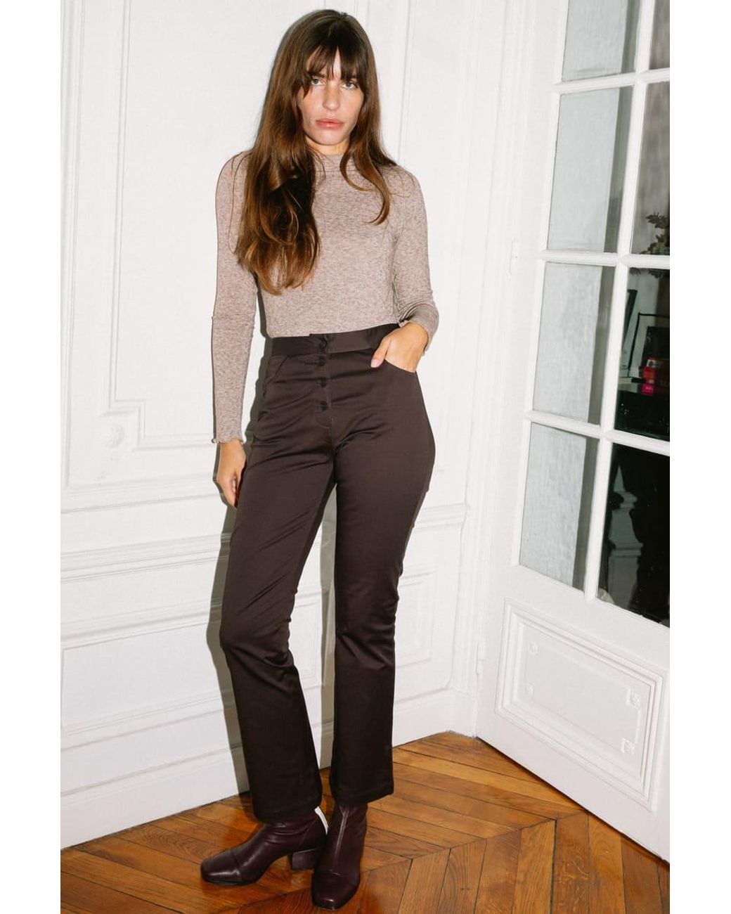 AVANI Apparel Brown Avena Pants