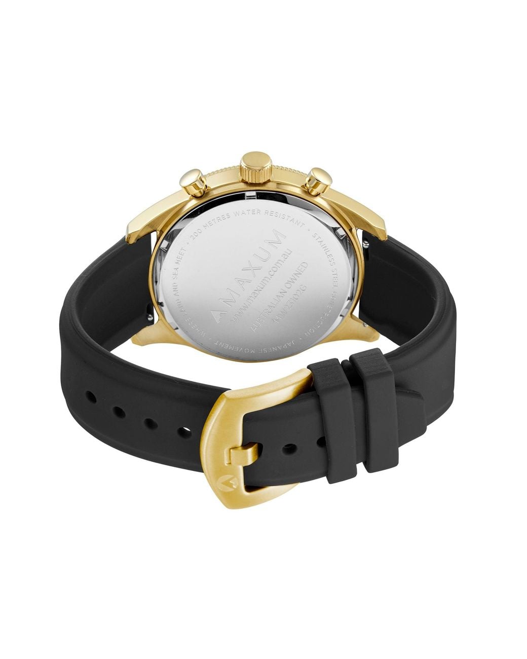 Maxum Metallic Lansdowne Multifunction Watch Set for men