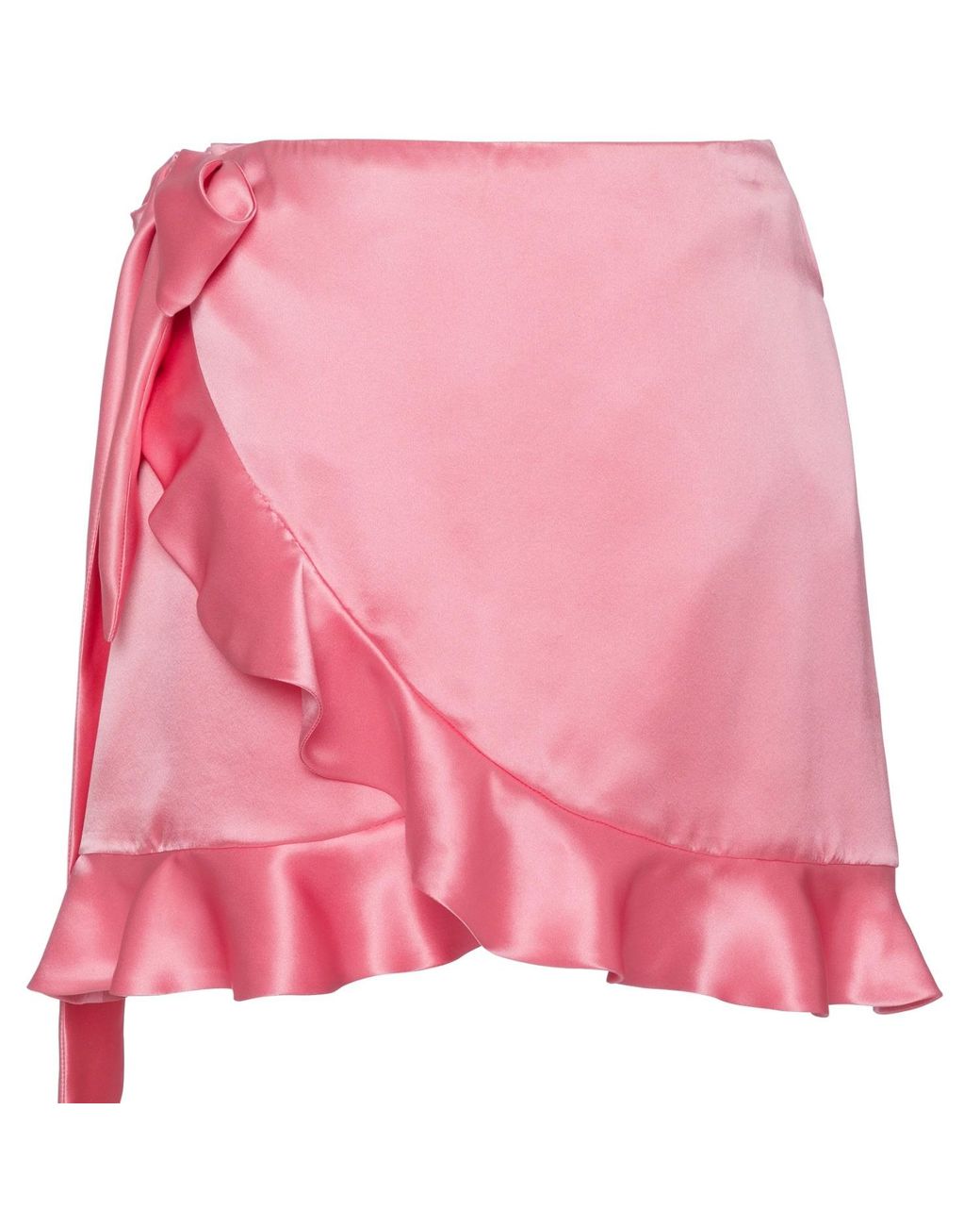 Anse Victorin Pink Lisa Silk Skirt