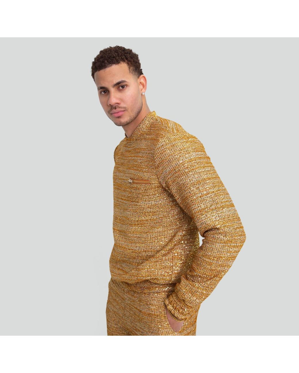 Maui X Lolita Yellow Star Sweatsuit for men