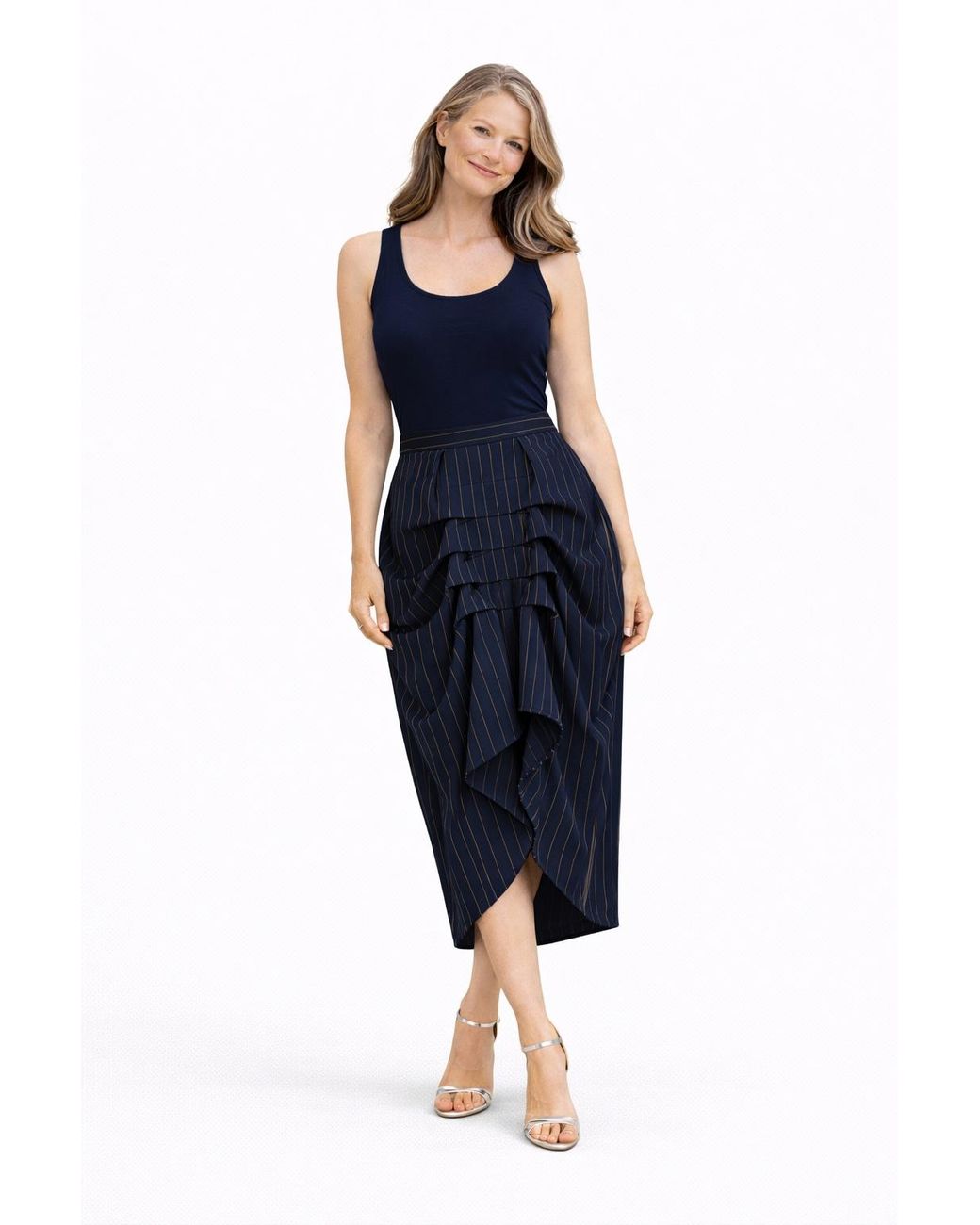 Lumina Eligma Black The Vanguard Skirt