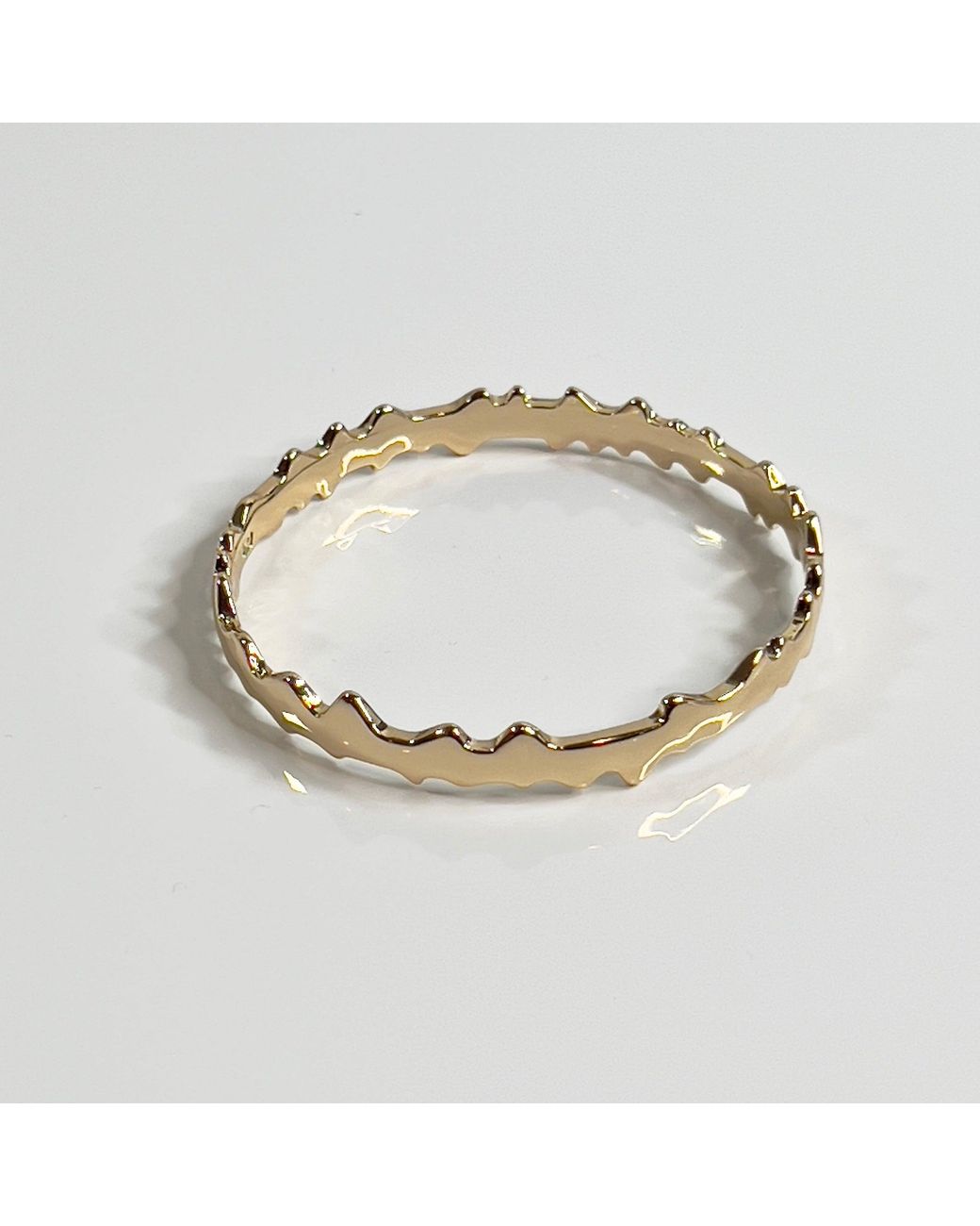 Jagged Halo Jewelry Metallic Yennefer Bangles