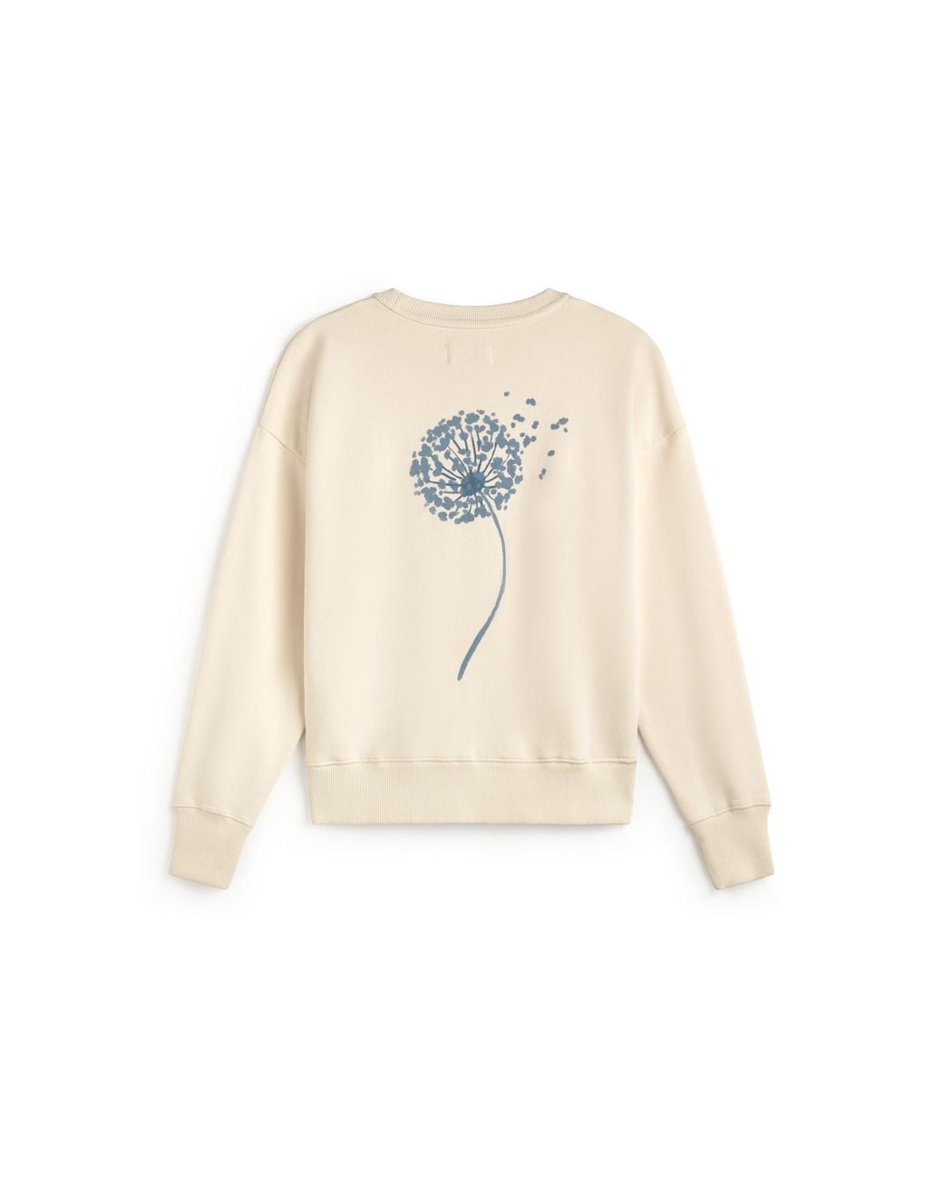 Thinking Mu White Ecru Dandelion Jodie Sweatshirt