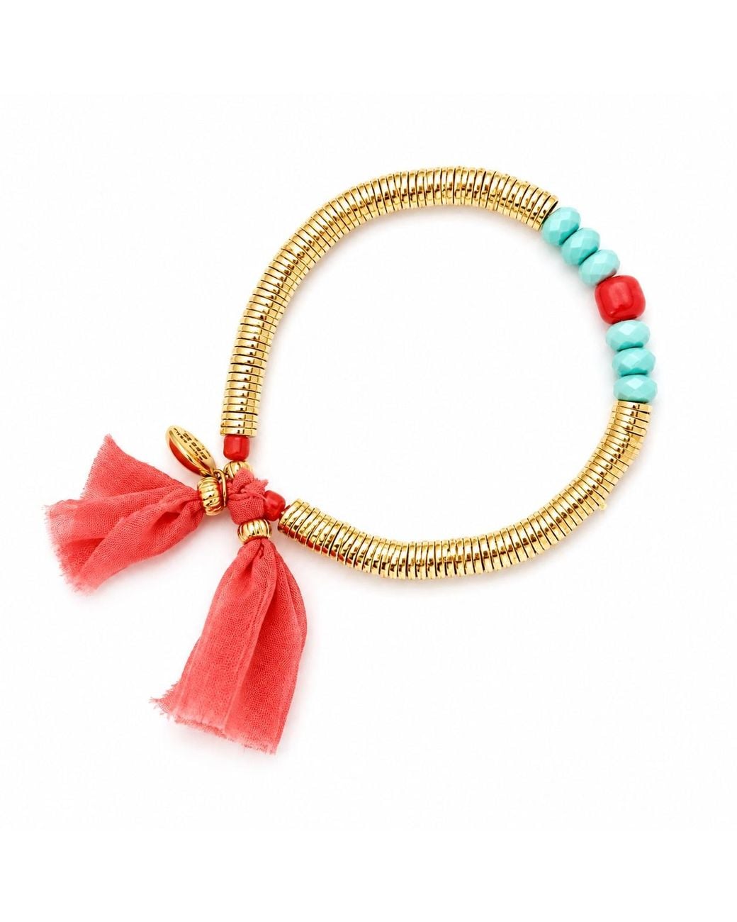 Persia Dona Jewelry Red Disc X Bracelet