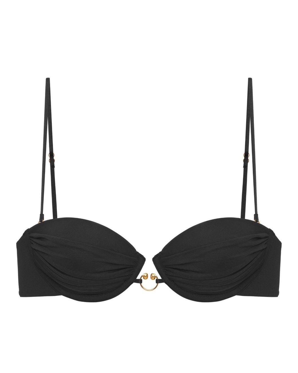 Perilla Lingerie Black Mystery Top Push-Up