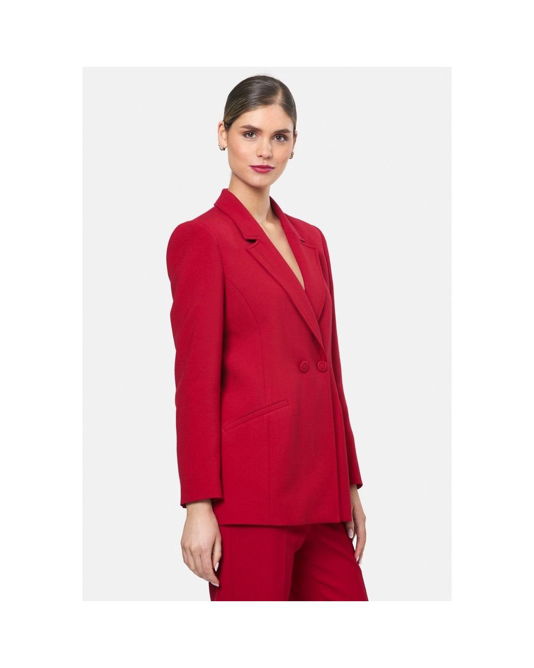 Helen Mcalinden Red Sammie Ruby Blazer