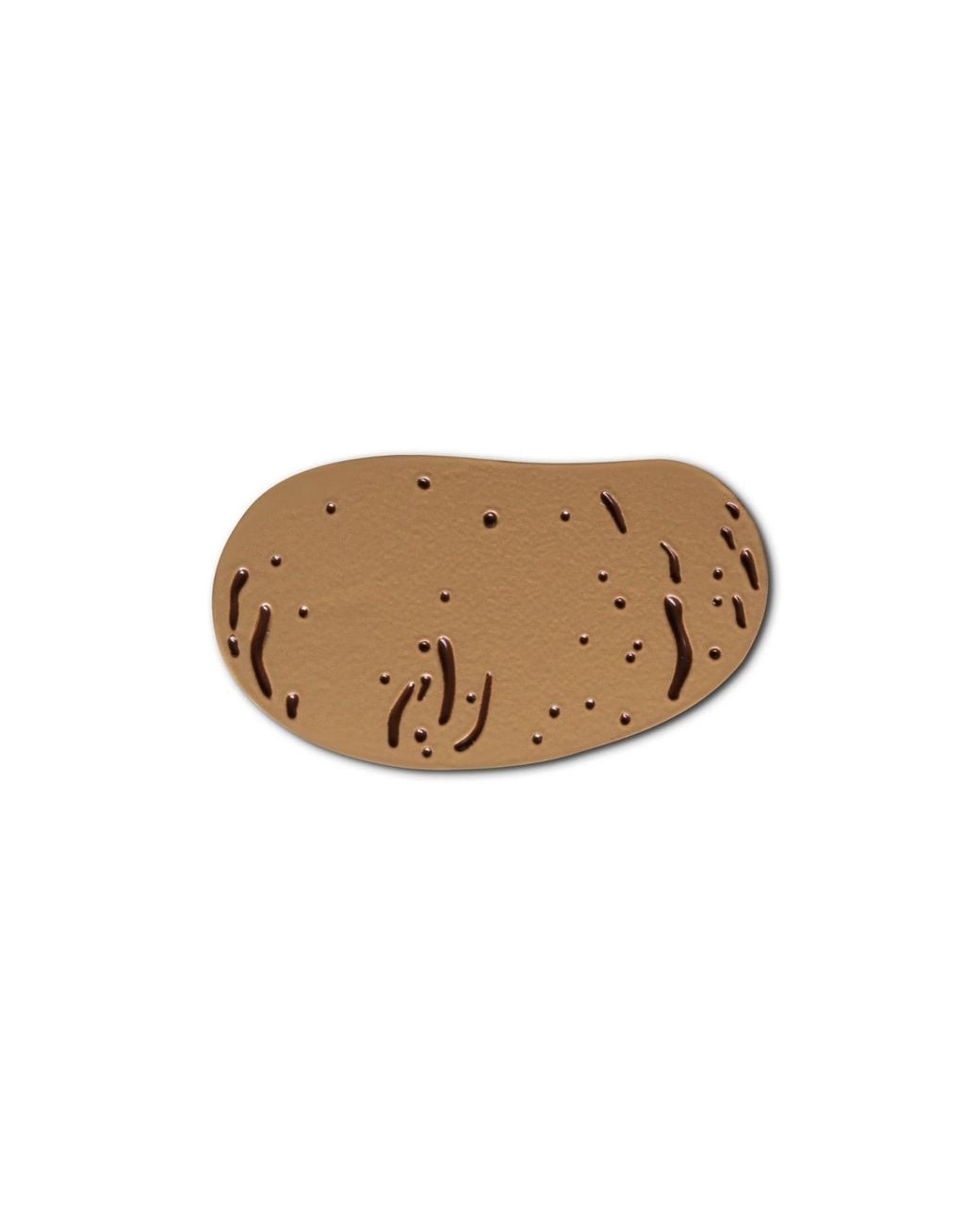 Make Heads Turn Natural Enamel Pin Potato