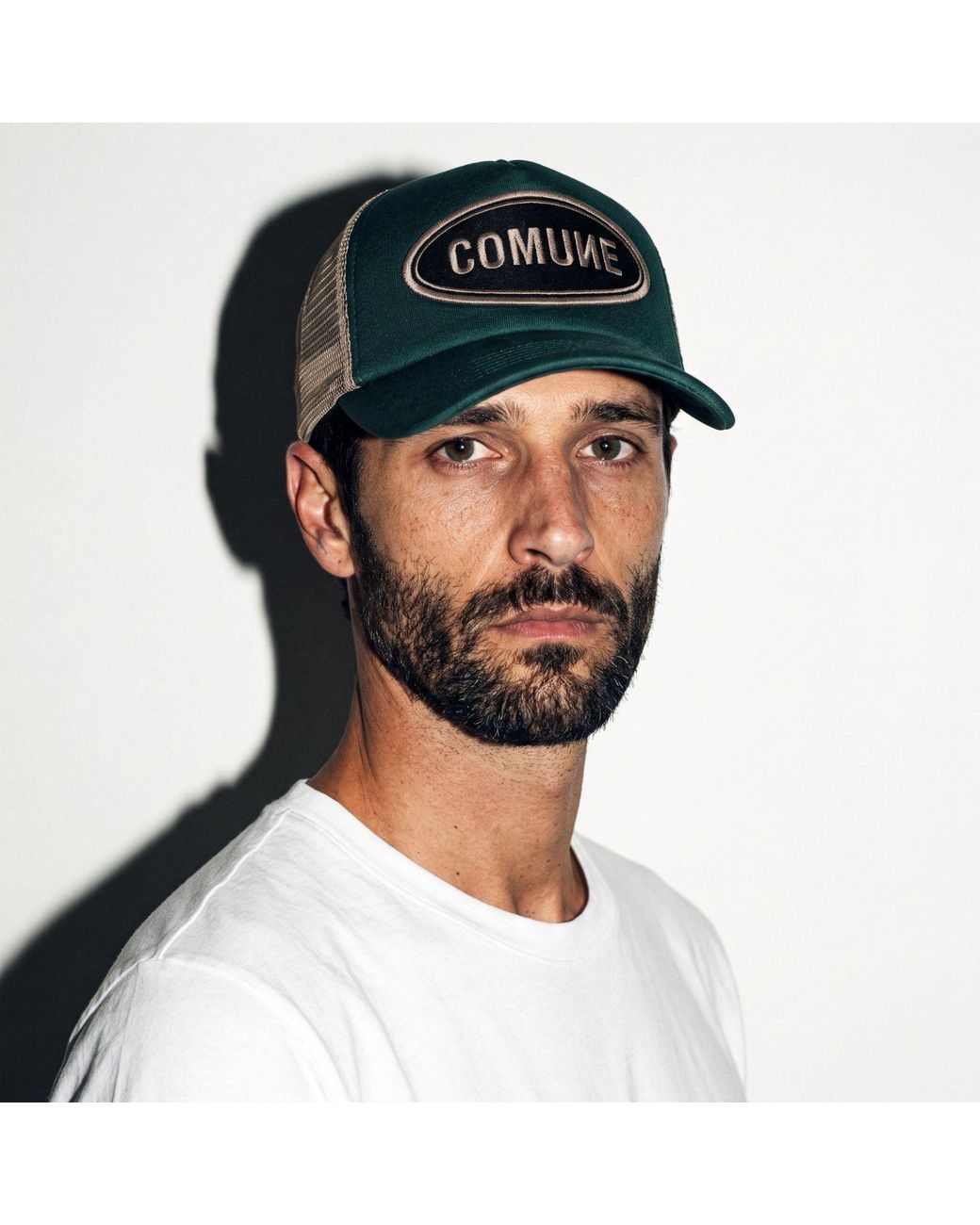 Comune Green Patch Active Trucker Hat for men