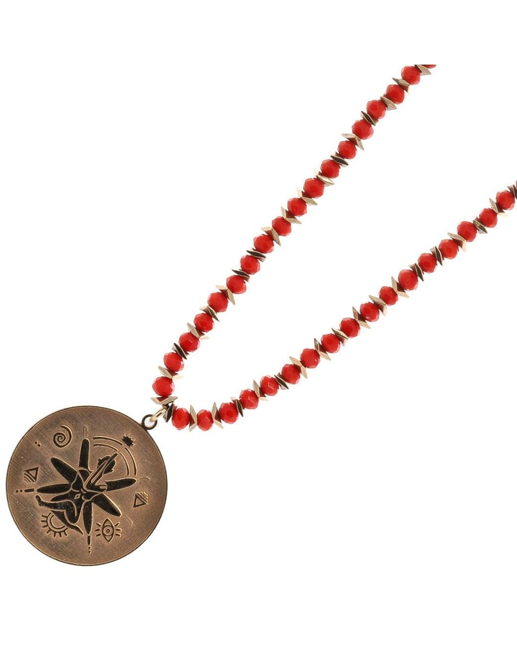 Ebru Jewelry Brown See The Good Choker Necklace