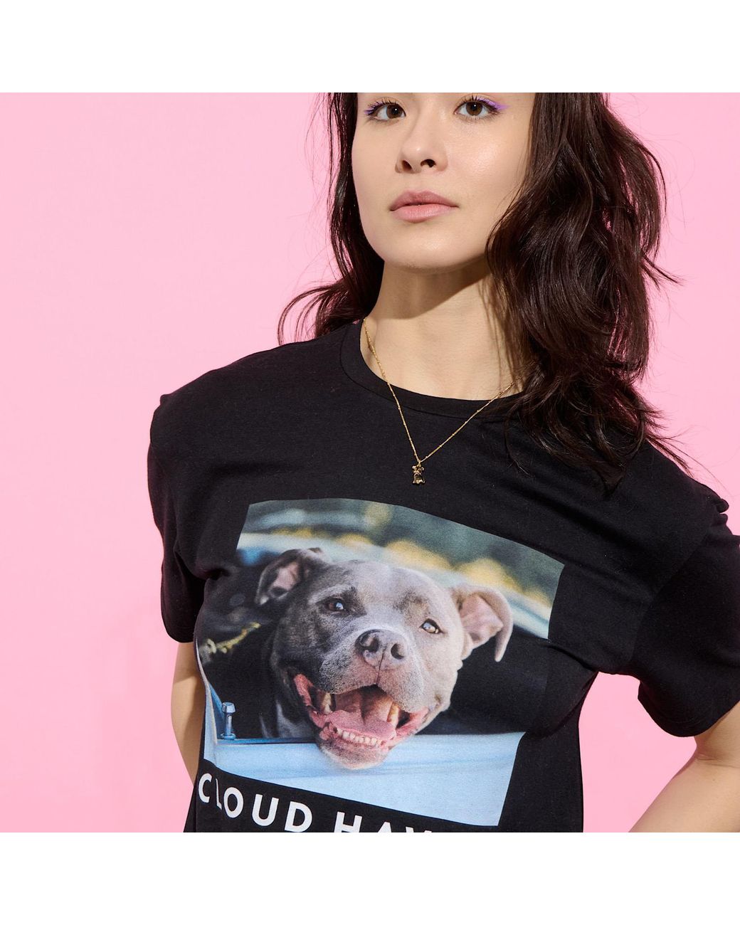 Cloud Haven Metallic Mini Pittie Sweetie Pendant