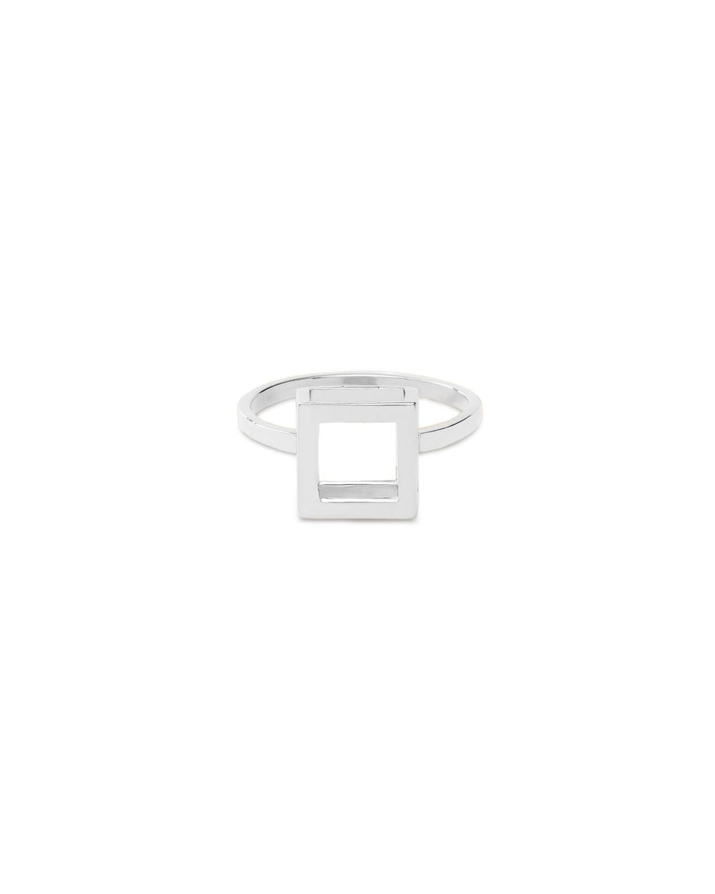 Sheida Farrokhi White Square Ring