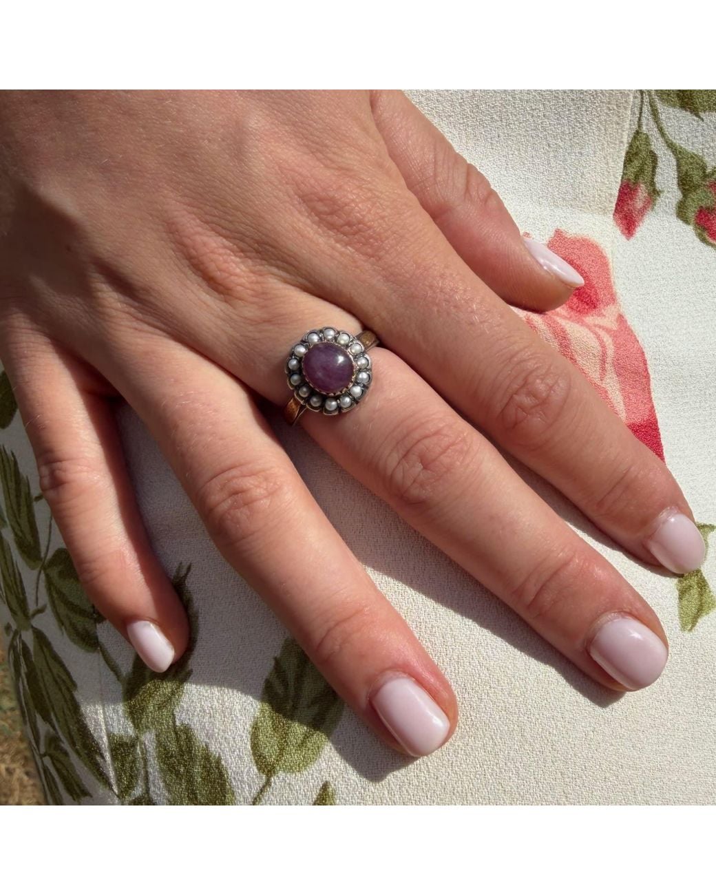 Cocktail Rng Emma Chapman Jewels Star Ruby Pearl Cocktail Ring | Lyst