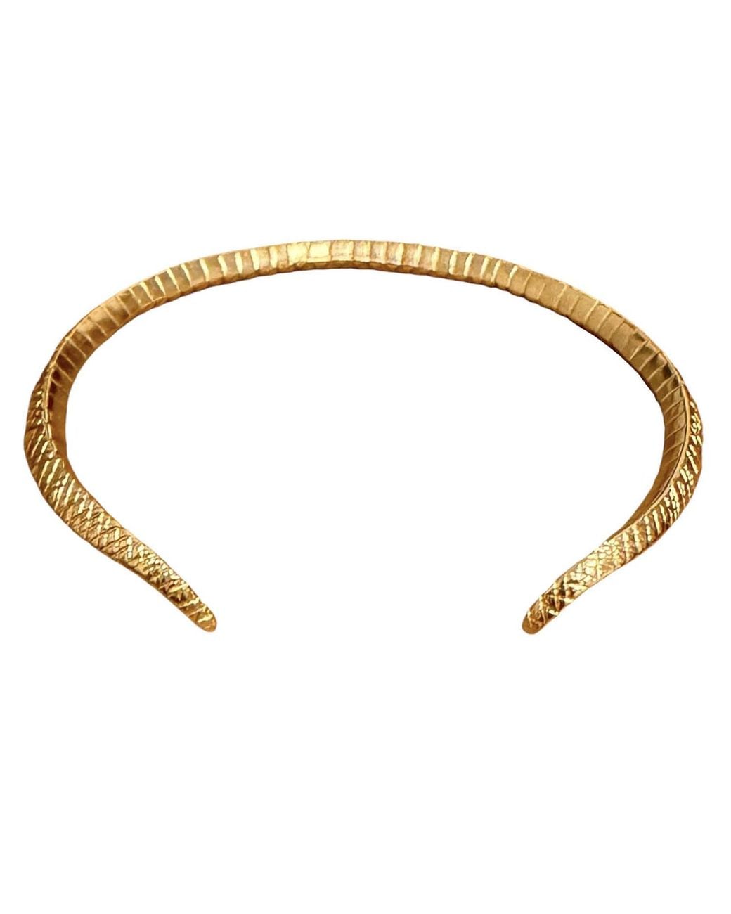 Aki Roc Jewelry Metallic Edge Cuff Bracelet