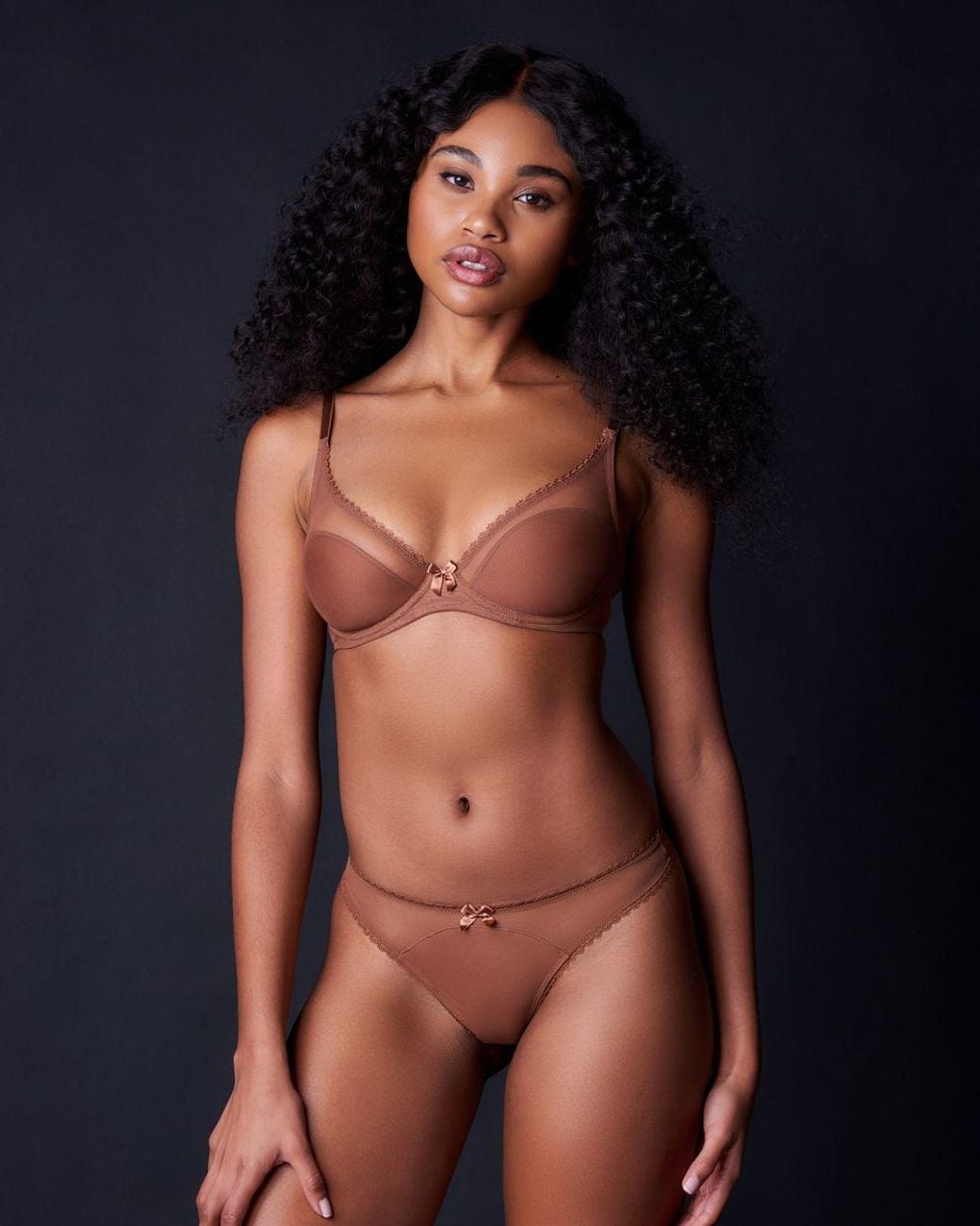 Journelle Brown Victoire Thong Cannelle