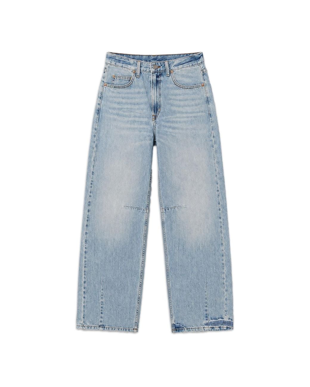 NOEND Kallie Relaxed Curve in Blue | Lyst