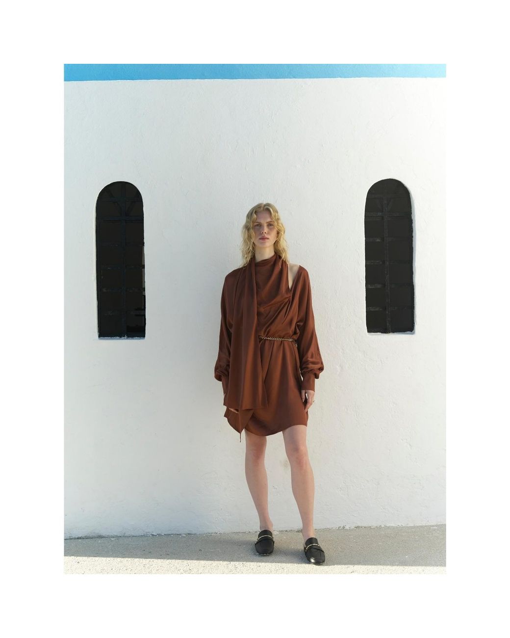 NAZLI CEREN Red Alice Dress