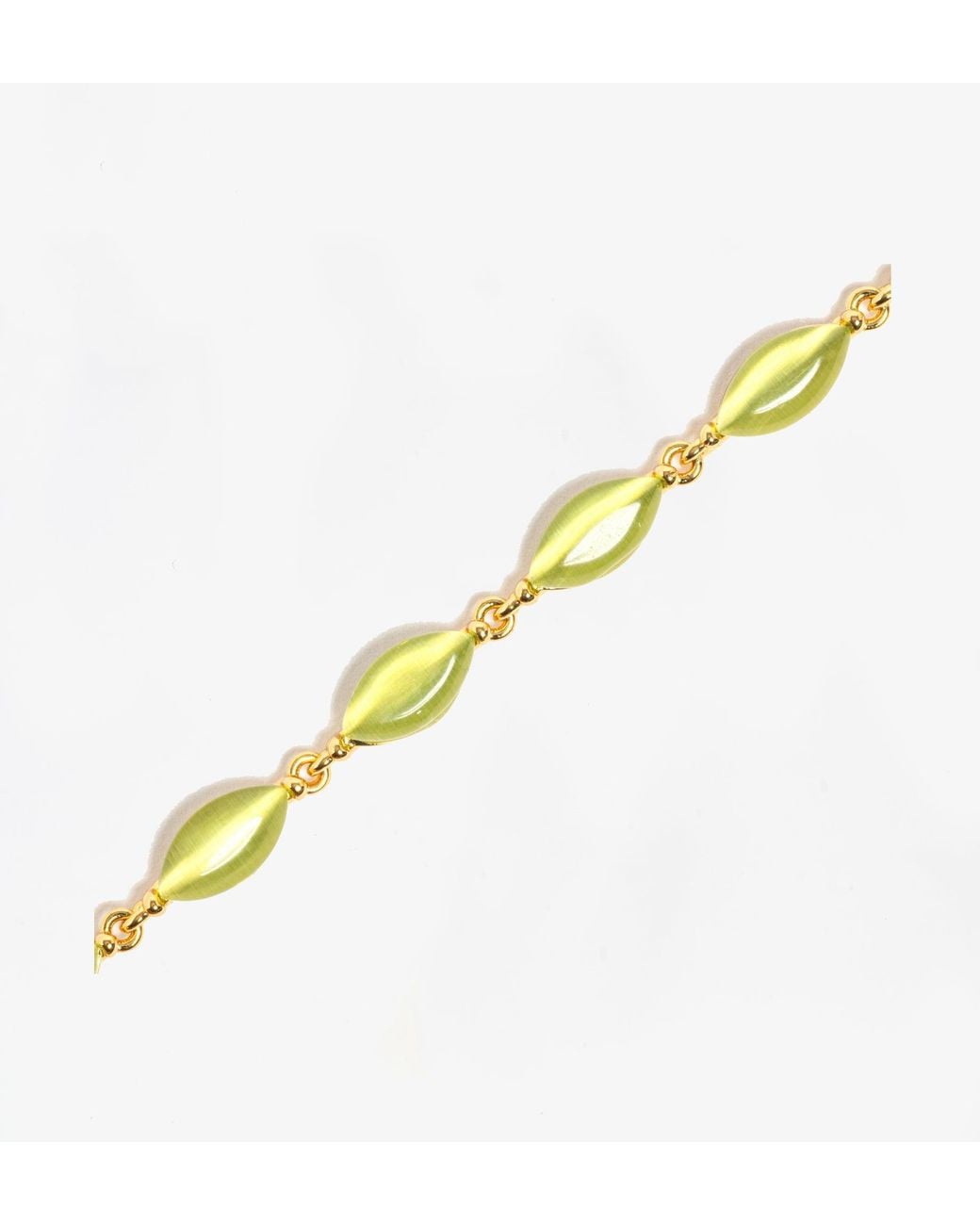 Uchi and Soto Metallic Nekomeishi Cats Eye Bracelet