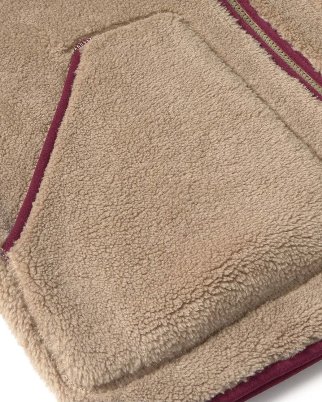 Thinking Mu Brown Marcos Shearling Jacket for men