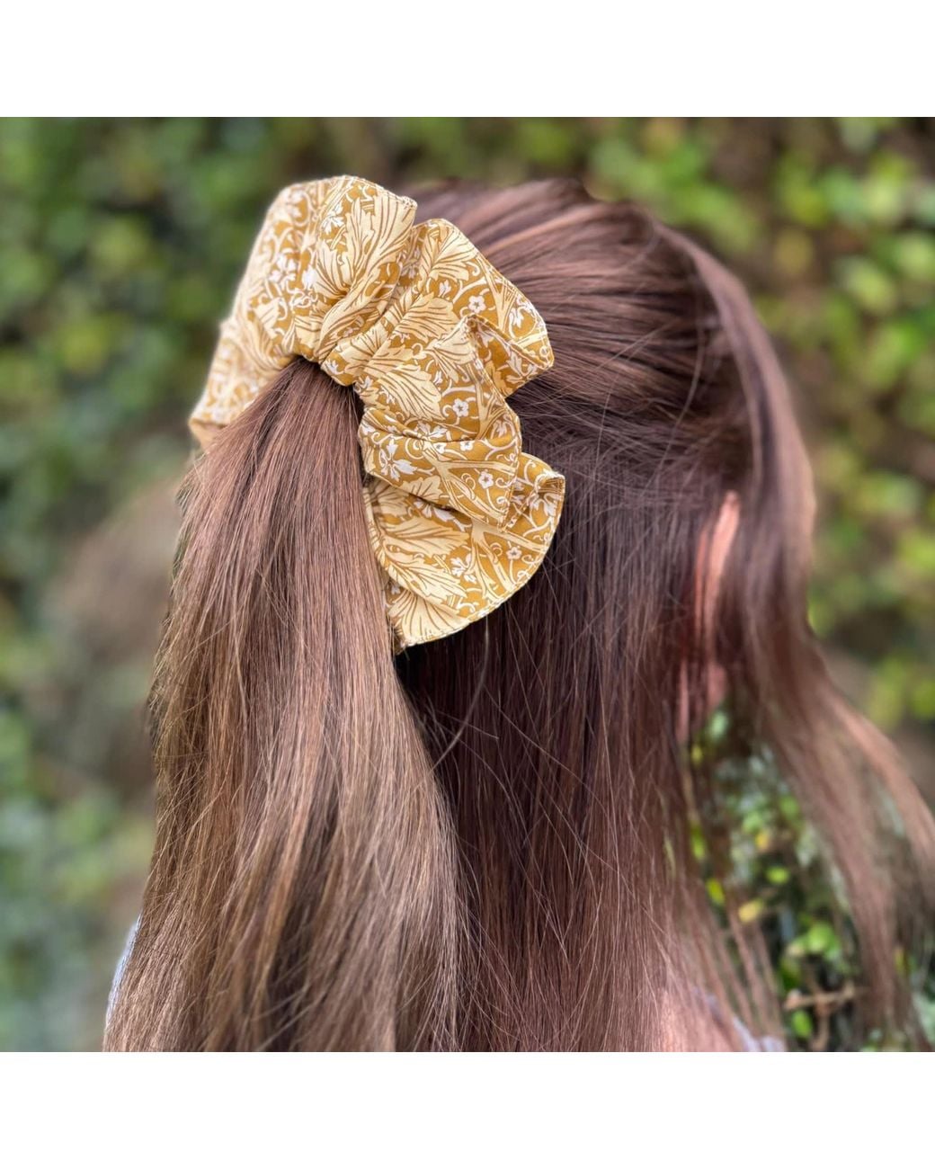 Lime Tree Design Metallic Hair Scrunchie Arcadia Trail
