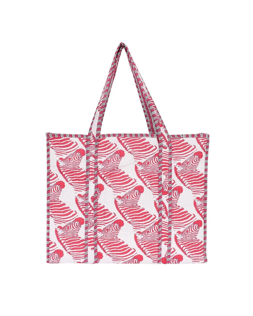 Conscious Yoga Collective Pink The Zebra Tote