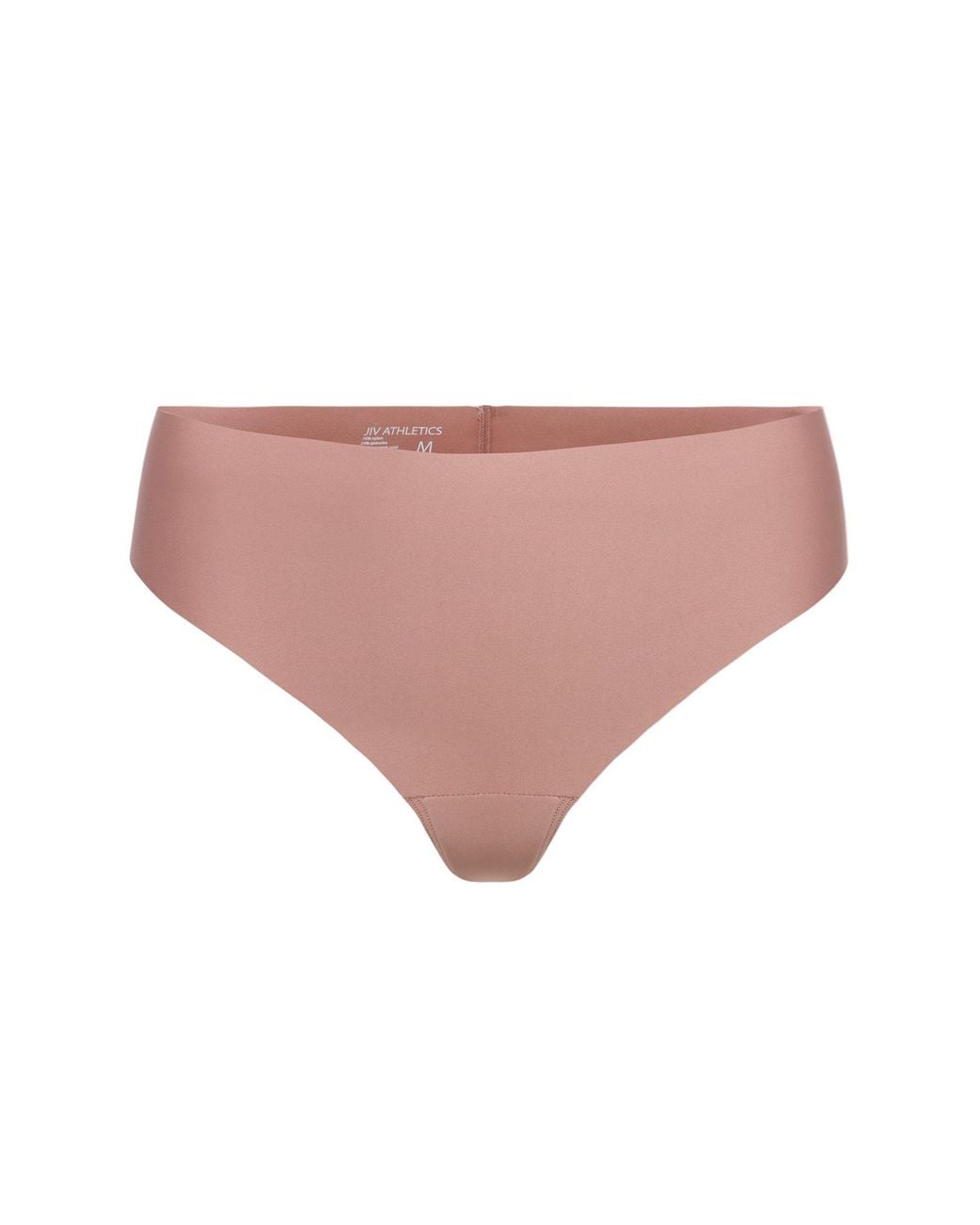 JIV ATHLETICS Natural Neutrals High Rise Thong