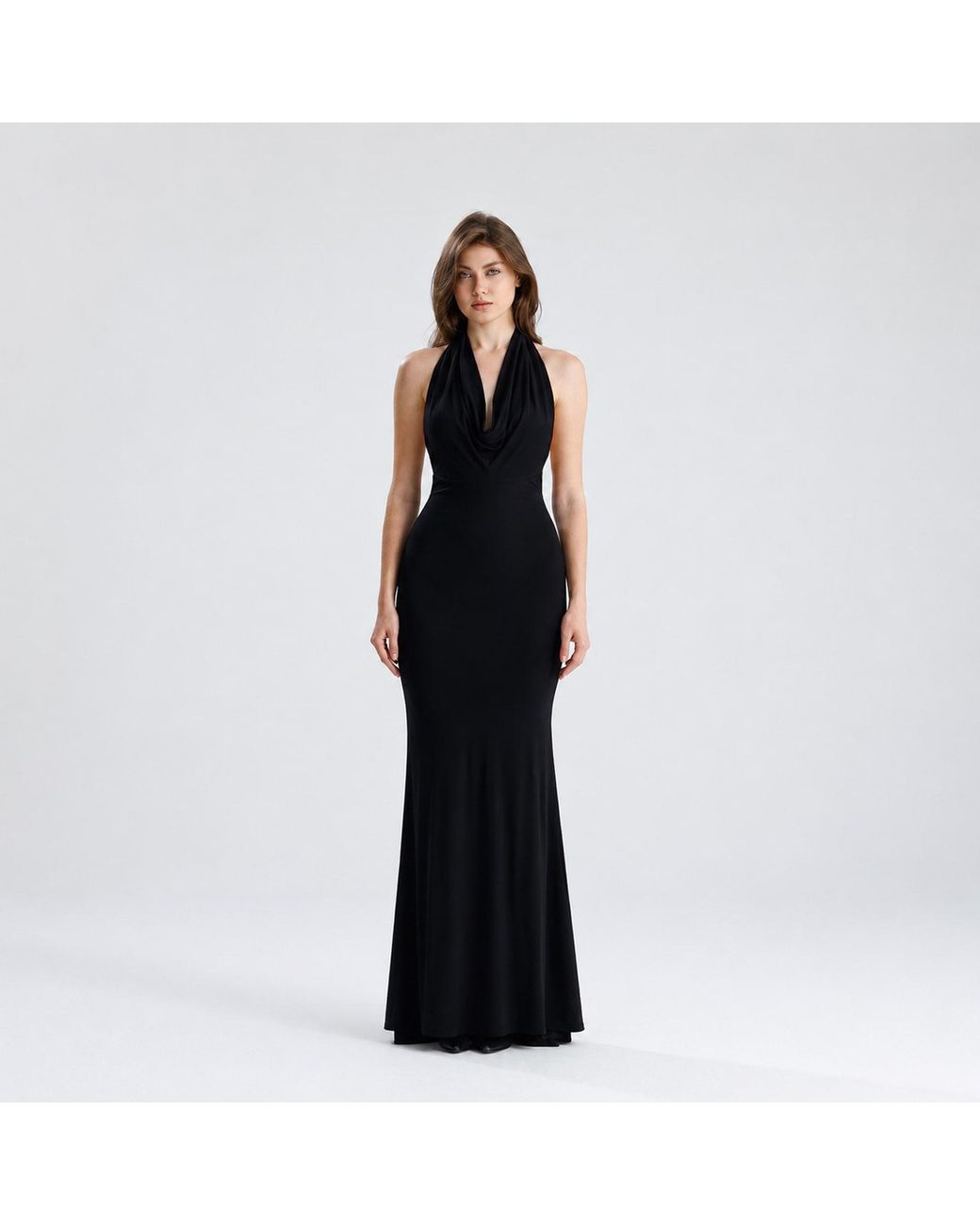 Maison De Gala Black Selene Noir Gown