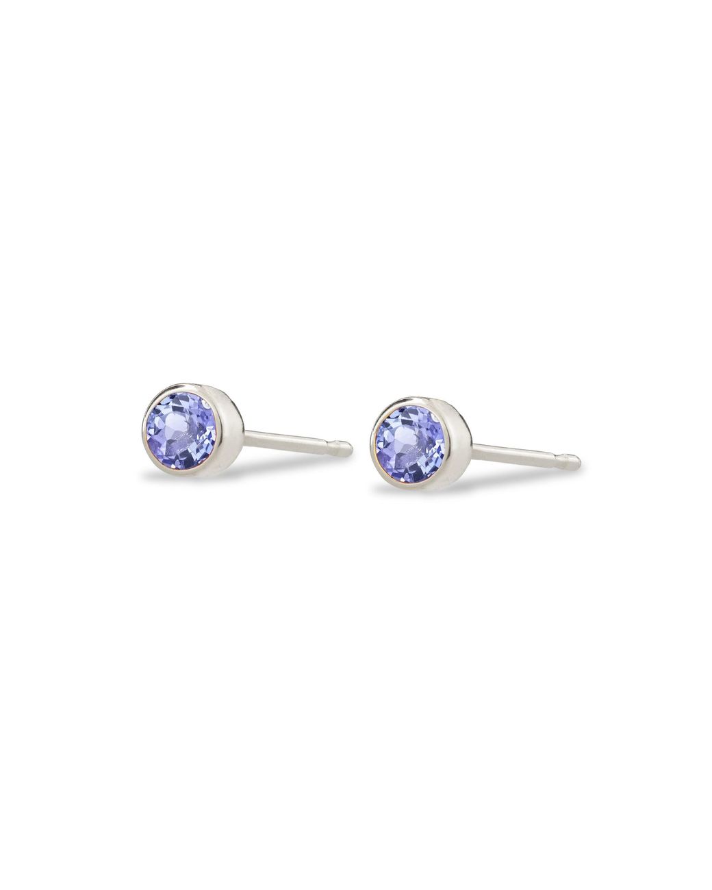 Maya Brenner Blue Birthstone Stud