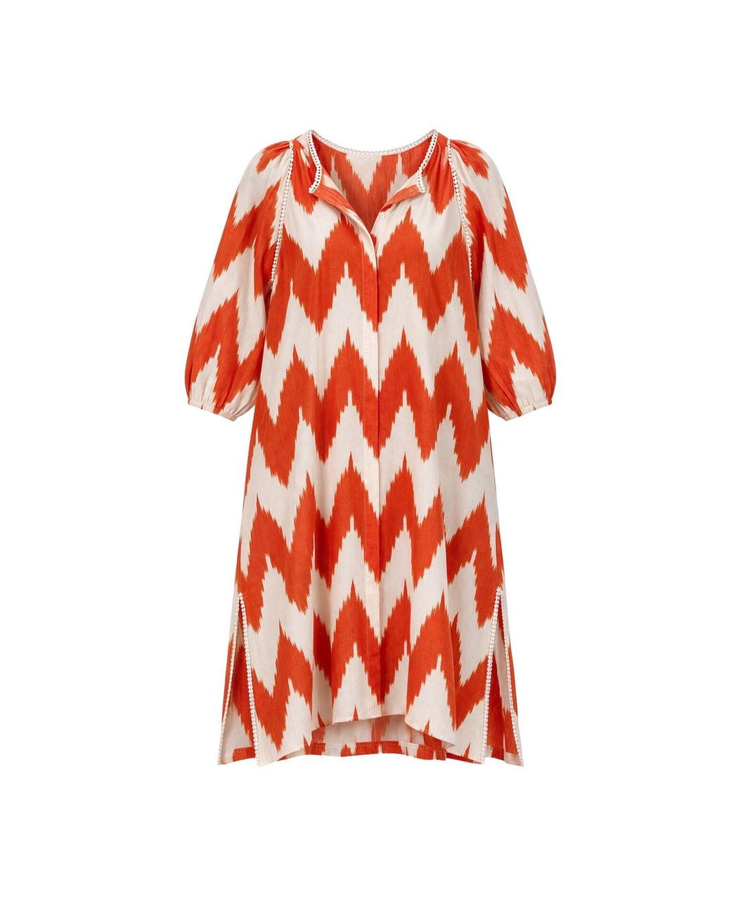 Adrift Clothing Red Mandy Tunic Dress