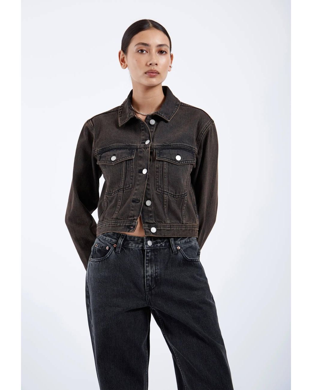Dr. Denim Black Becky Jacket